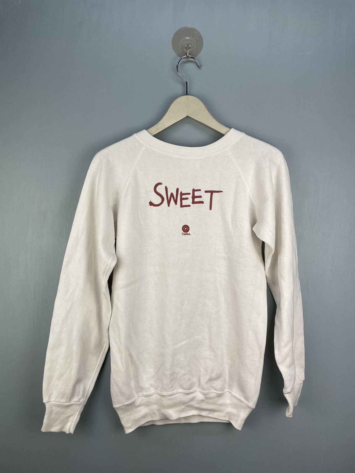 Band Tees Vintage 70s Sweet “give us a wink!” Rock band sweatshirt Size US S / EU 44-46 / 1 - 2 Thumbnail