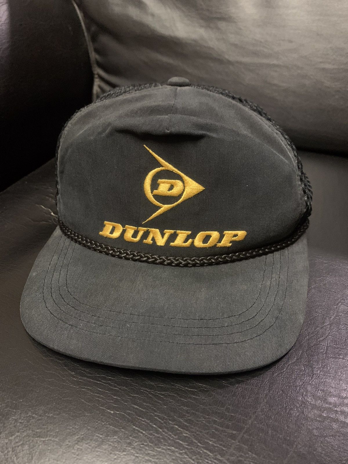 帽子 DUNLOP 90s Leather Racing CAP DUNLOP 90s Leather Racing CAP