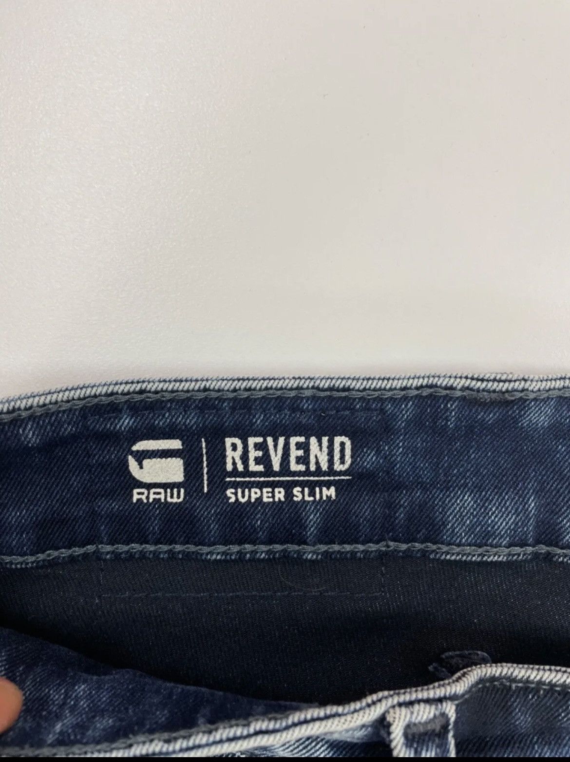 G-Star G-star RAW REVEND SUPER SLIM WOMENS WASHED JEANS size 26x32 Size 26" / US 2 / IT 38 - 11 Thumbnail