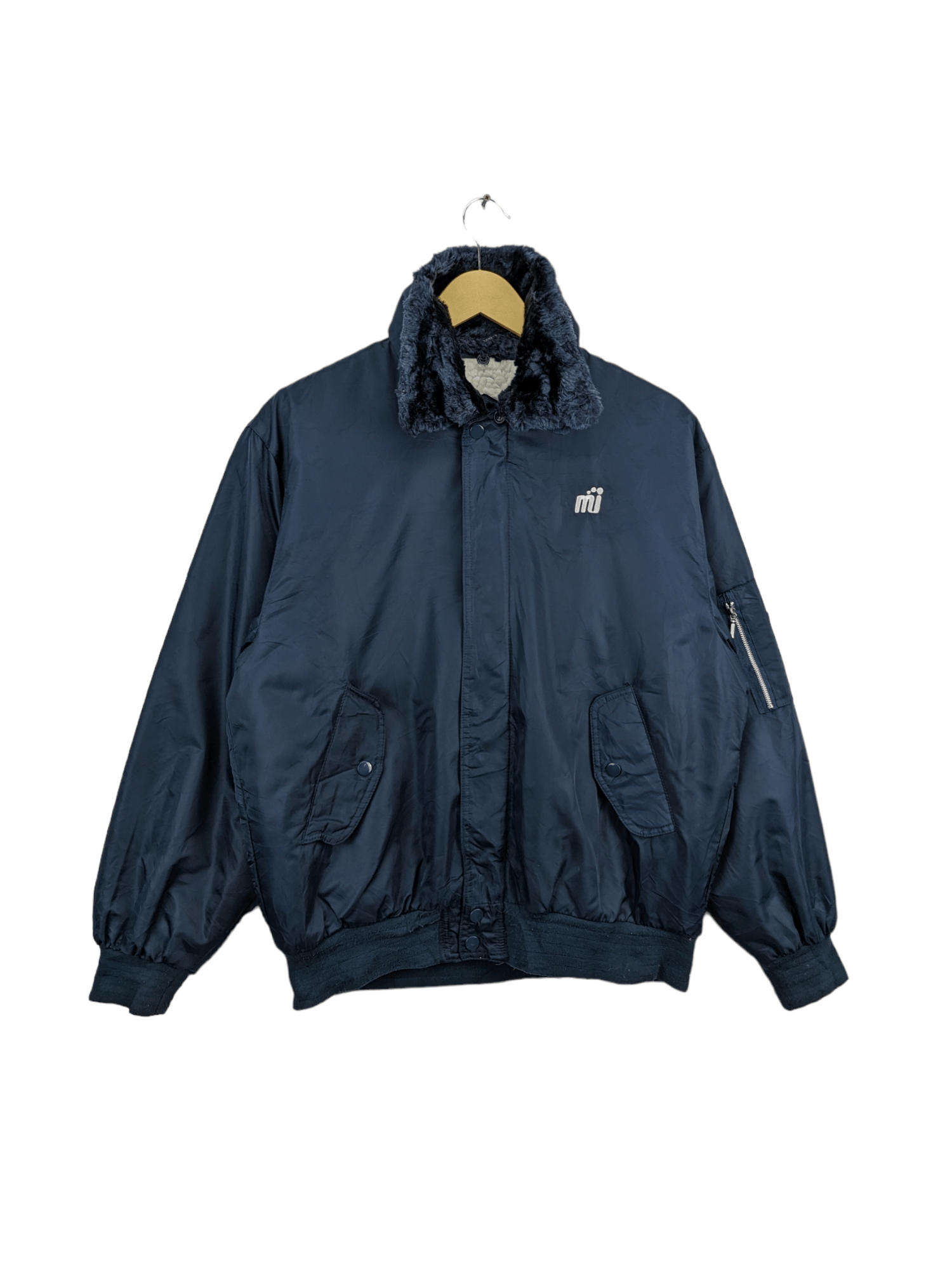 Japanese Brand × Vintage Vintage Bomber Jacket Inspired Alpha Industries Style Size US M / EU 48-50 / 2 - 1 Thumbnail
