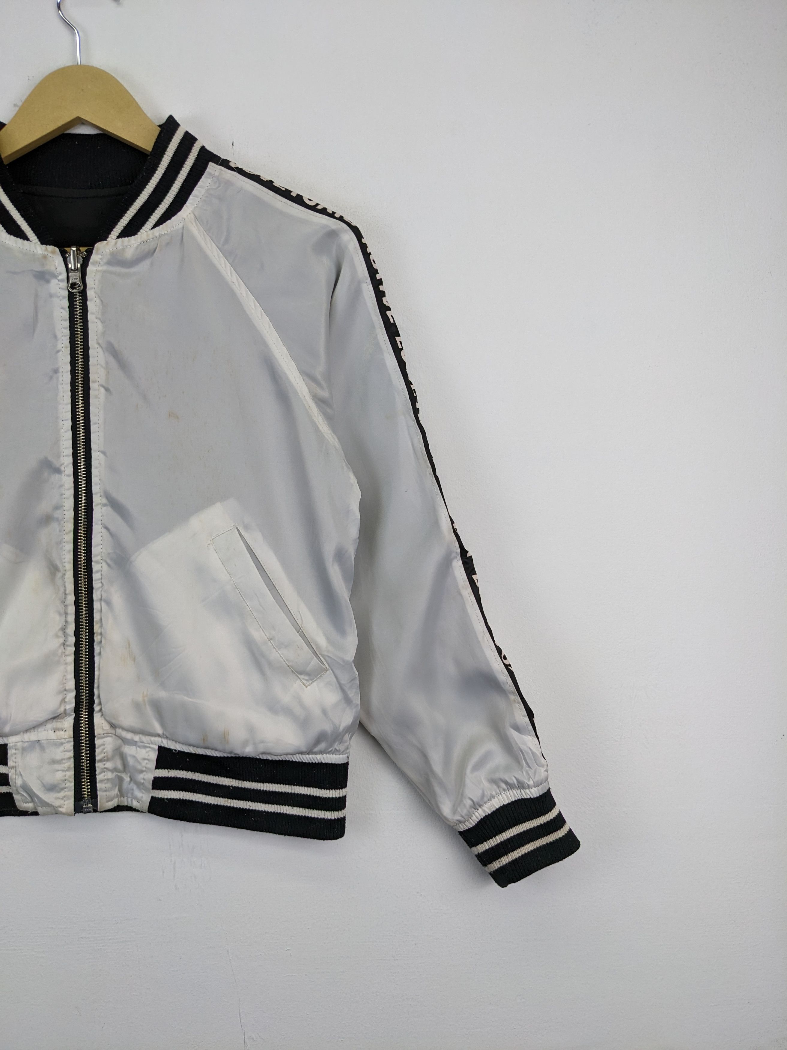 Japanese Brand × Vintage Vintage Bomber Jacket Reversible by Lovetoxic Size US M / EU 48-50 / 2 - 10 Thumbnail