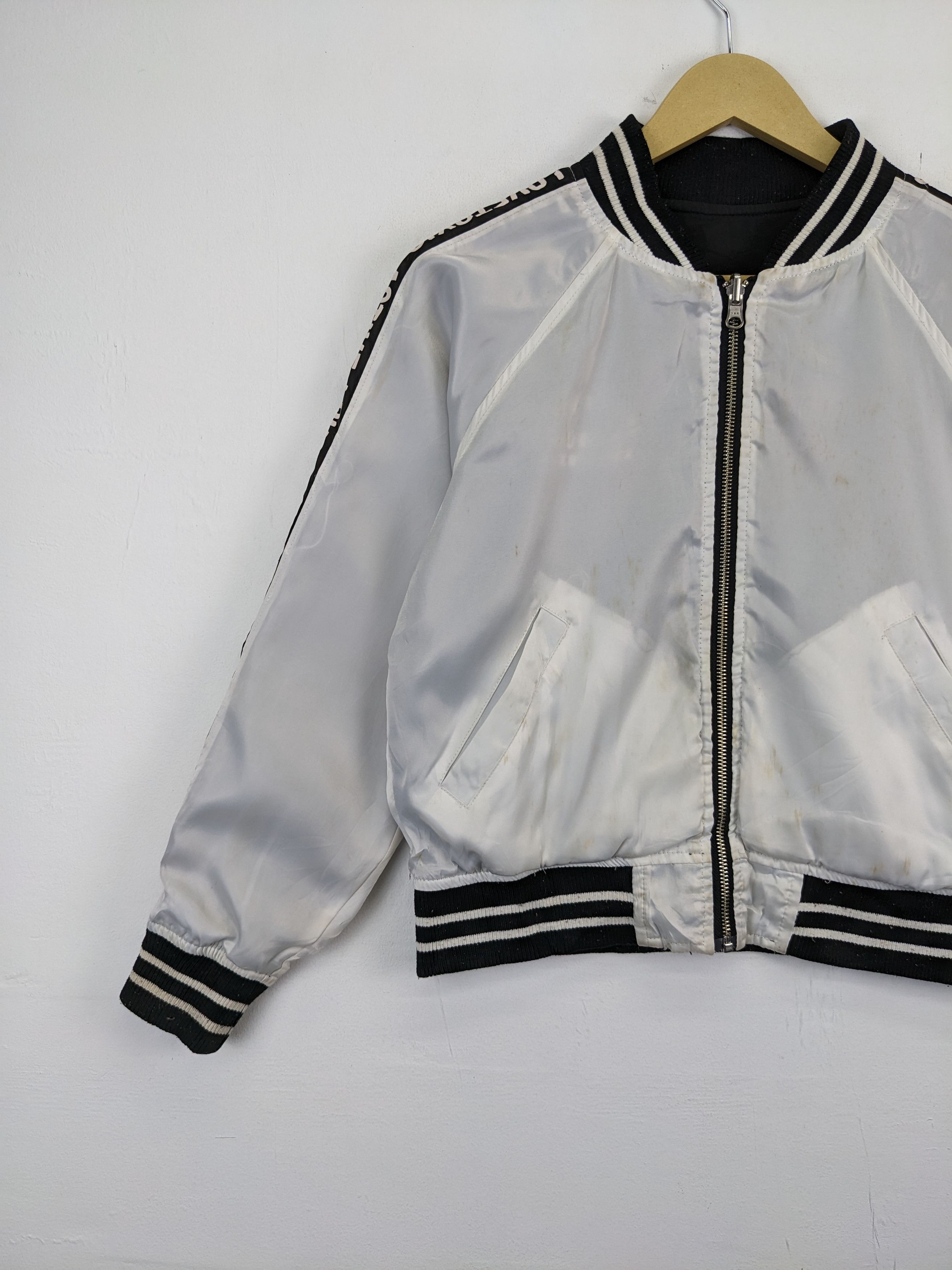 Japanese Brand × Vintage Vintage Bomber Jacket Reversible by Lovetoxic Size US M / EU 48-50 / 2 - 11 Thumbnail