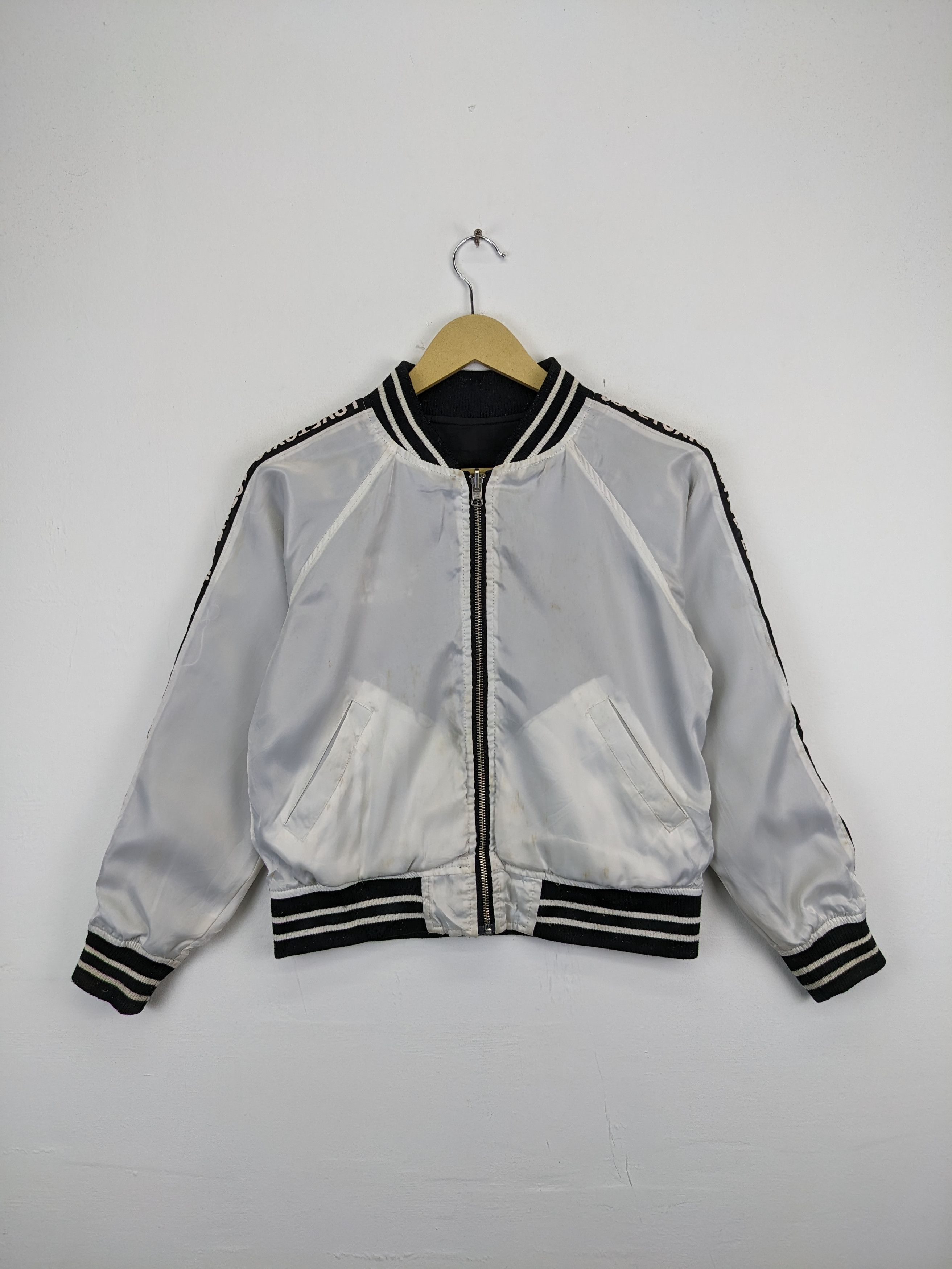 Japanese Brand × Vintage Vintage Bomber Jacket Reversible by Lovetoxic Size US M / EU 48-50 / 2 - 3 Thumbnail