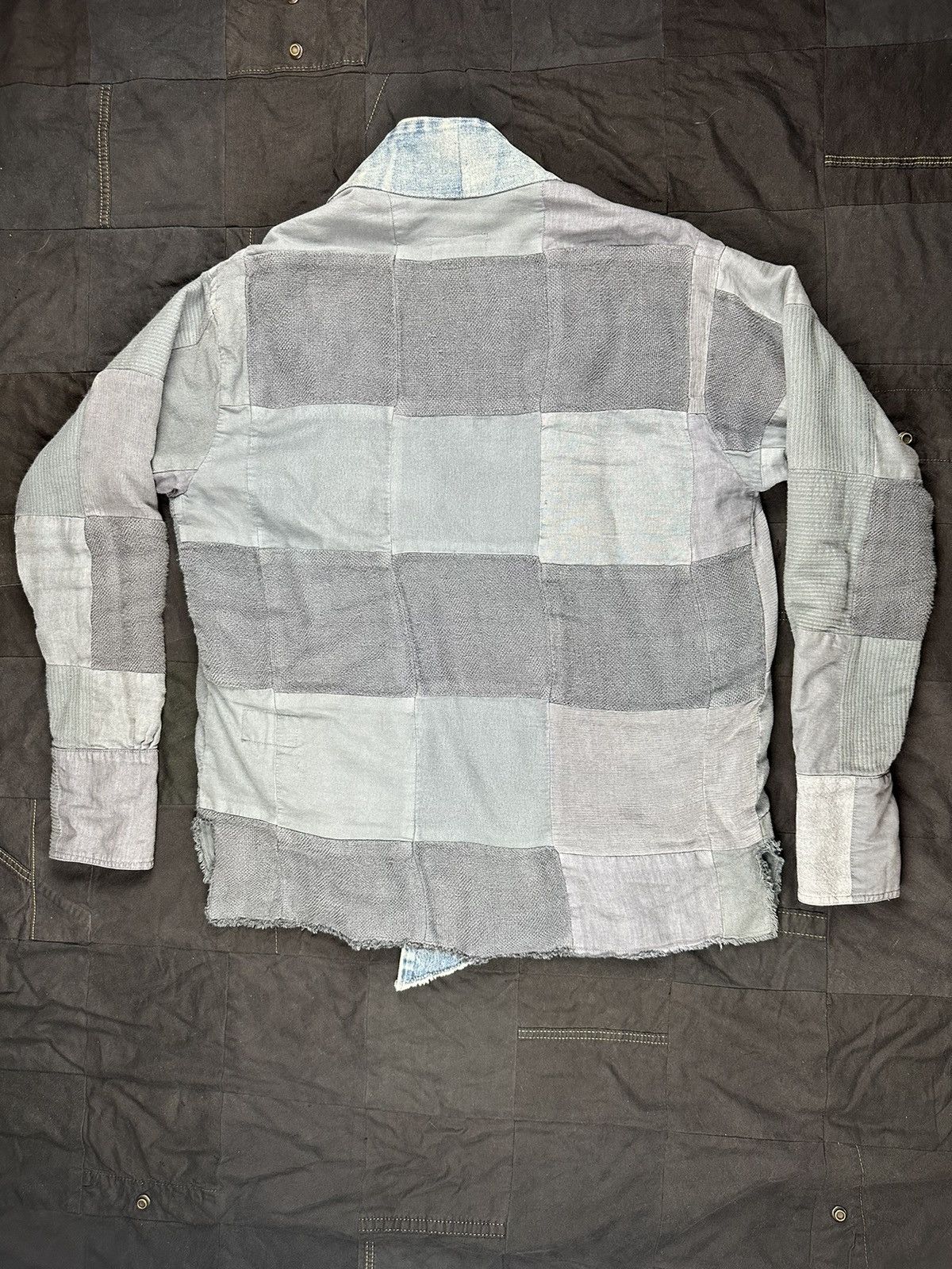 Linen Scrapwork Kimono
