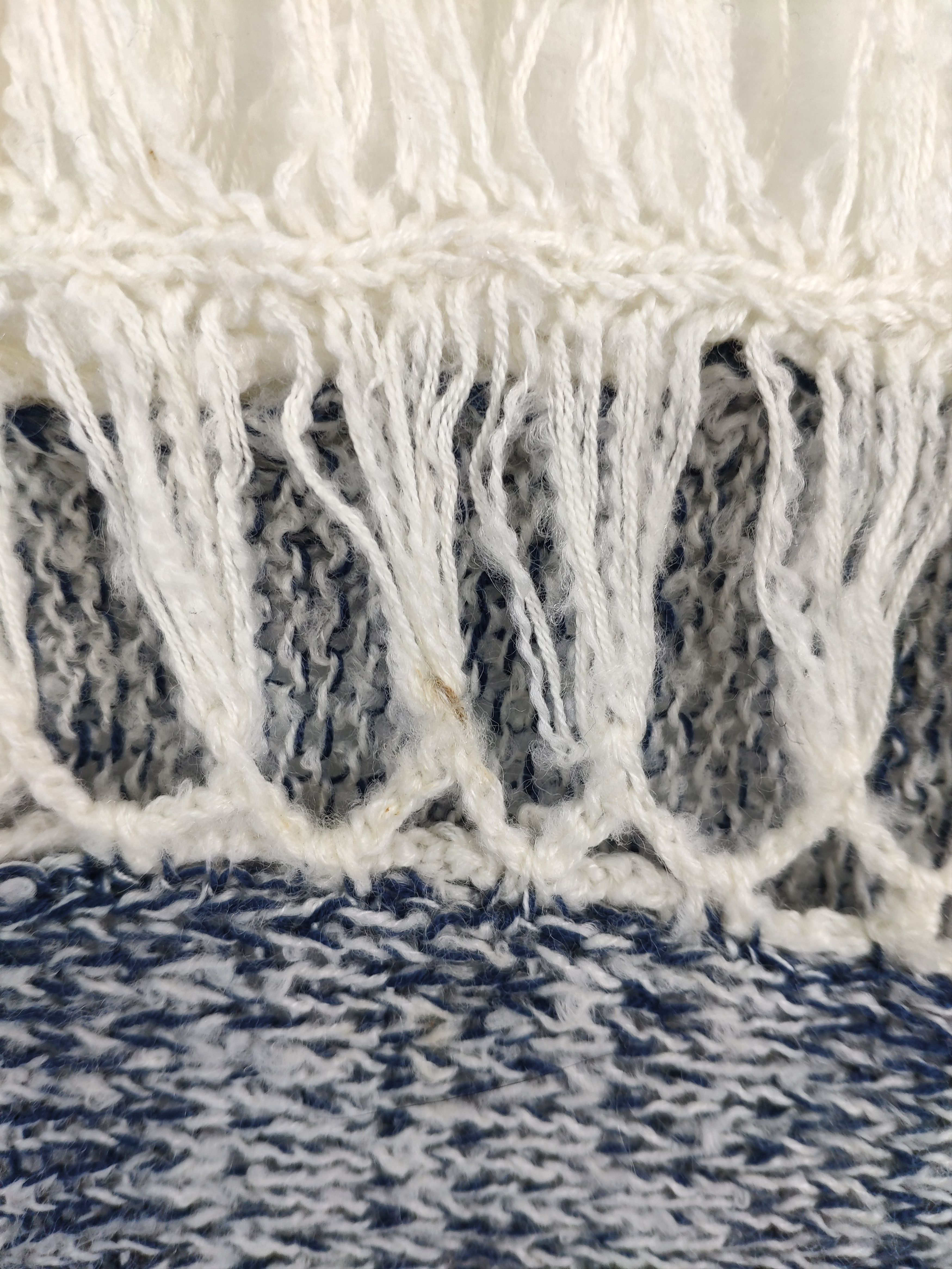 Aran Isles Knitwear × Designer Cecil Mc Bee Knit Poncho Cropped Fishnet Size M / US 6-8 / IT 42-44 - 10 Thumbnail