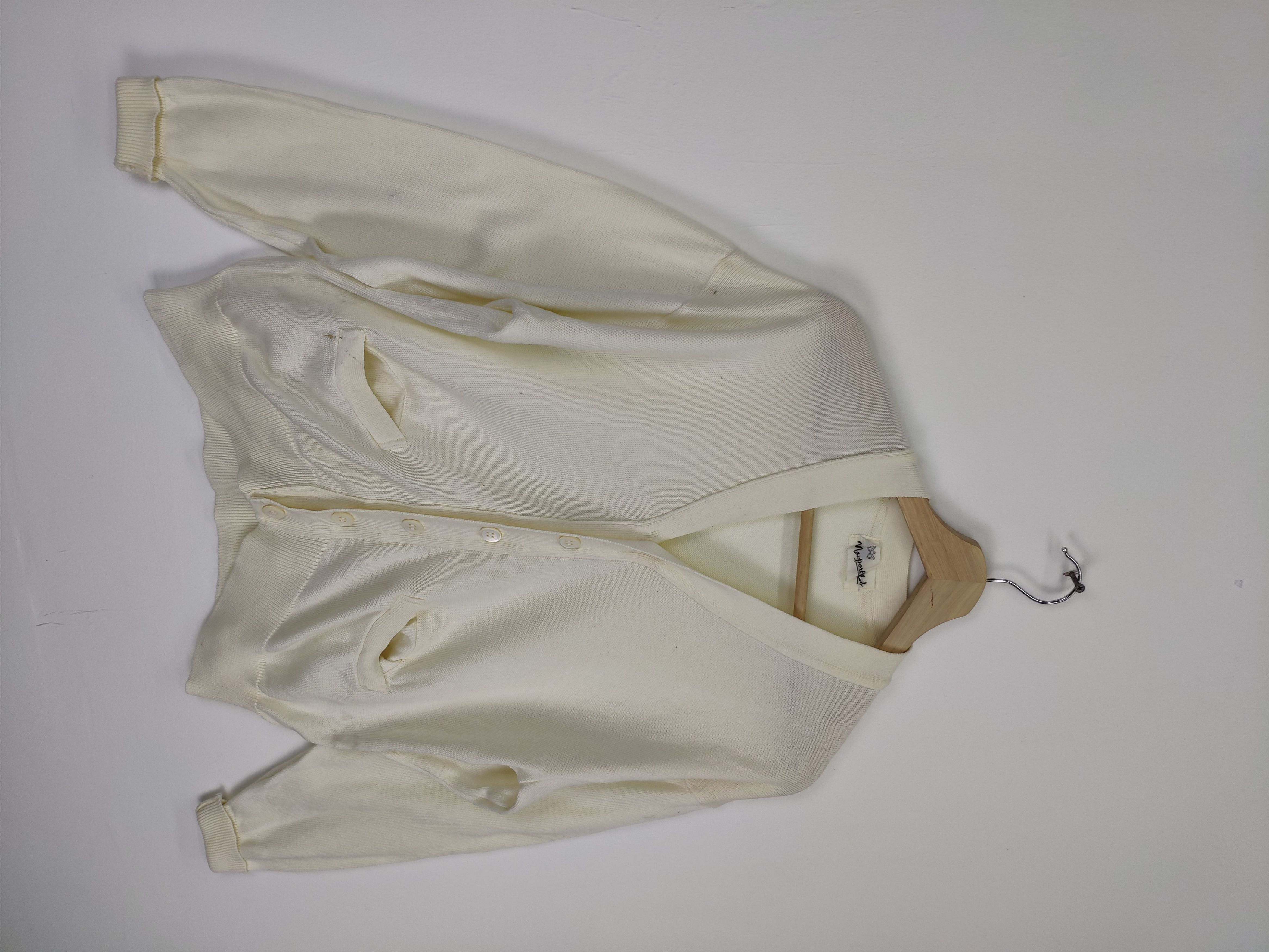 Aran Isles Knitwear × Japanese Brand Vintage Knit Cardigan Sweater by Newportclub Size US M / EU 48-50 / 2 - 3 Thumbnail