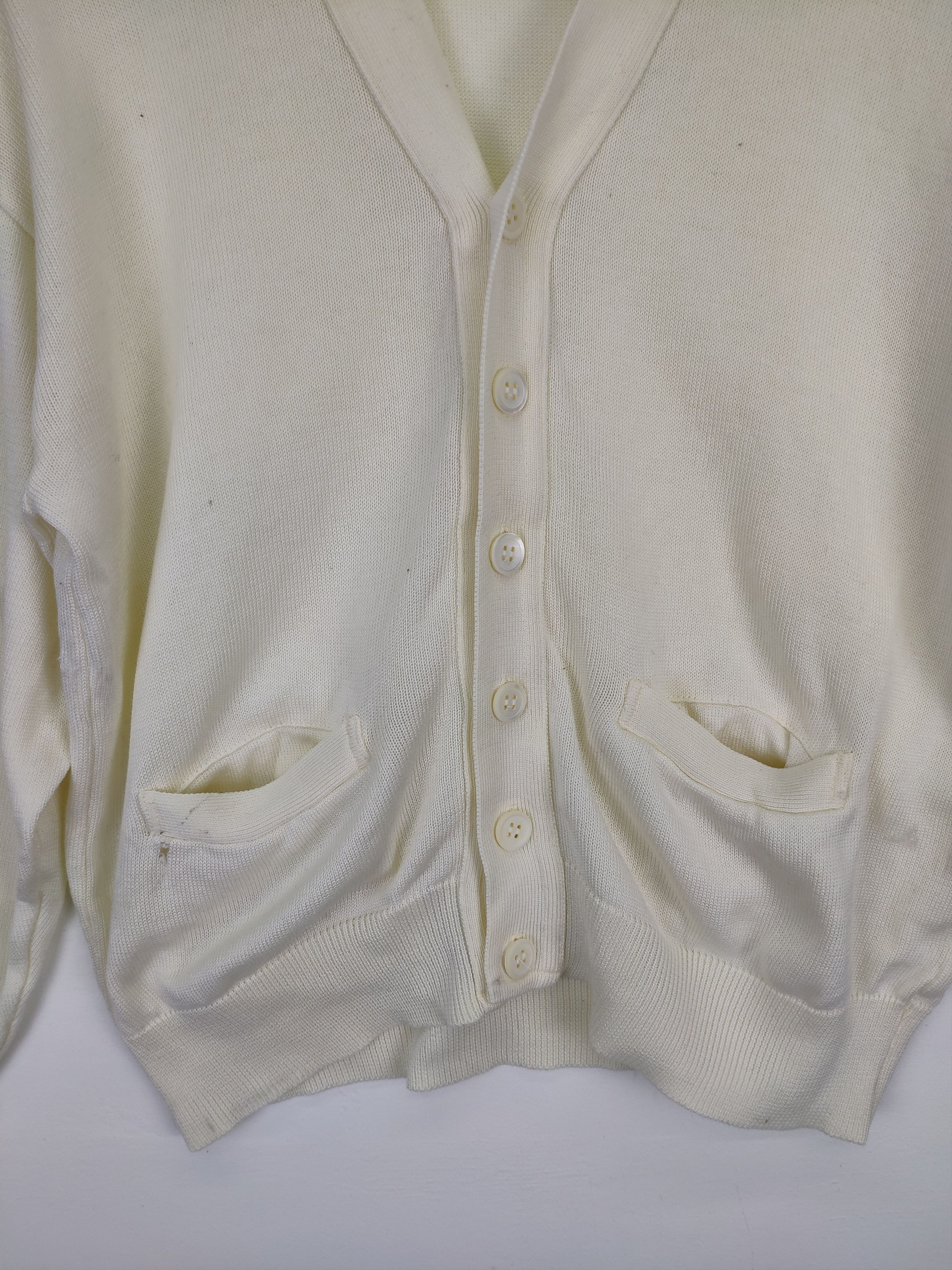 Aran Isles Knitwear × Japanese Brand Vintage Knit Cardigan Sweater by Newportclub Size US M / EU 48-50 / 2 - 8 Thumbnail