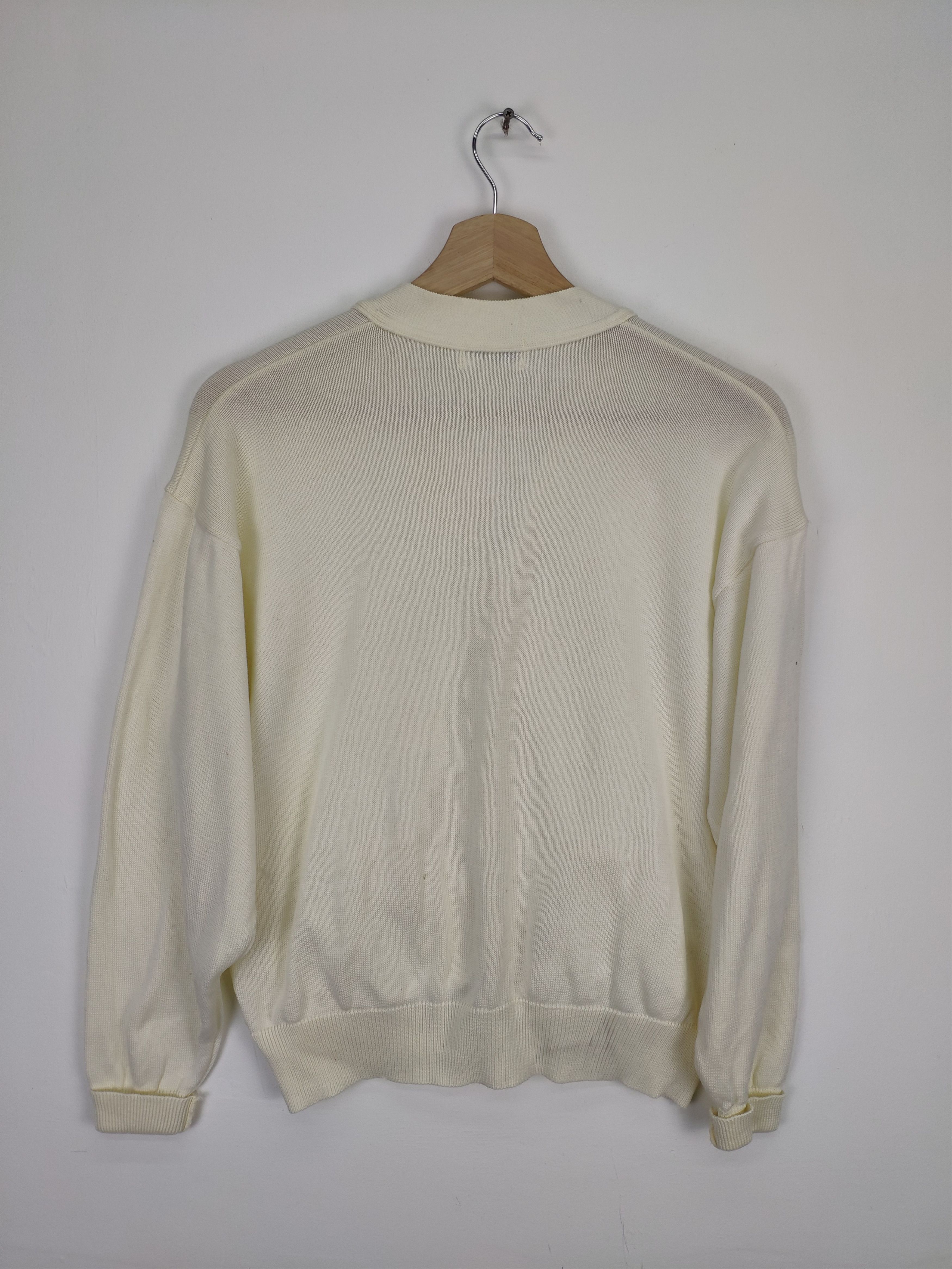 Aran Isles Knitwear × Japanese Brand Vintage Knit Cardigan Sweater by Newportclub Size US M / EU 48-50 / 2 - 13 Thumbnail