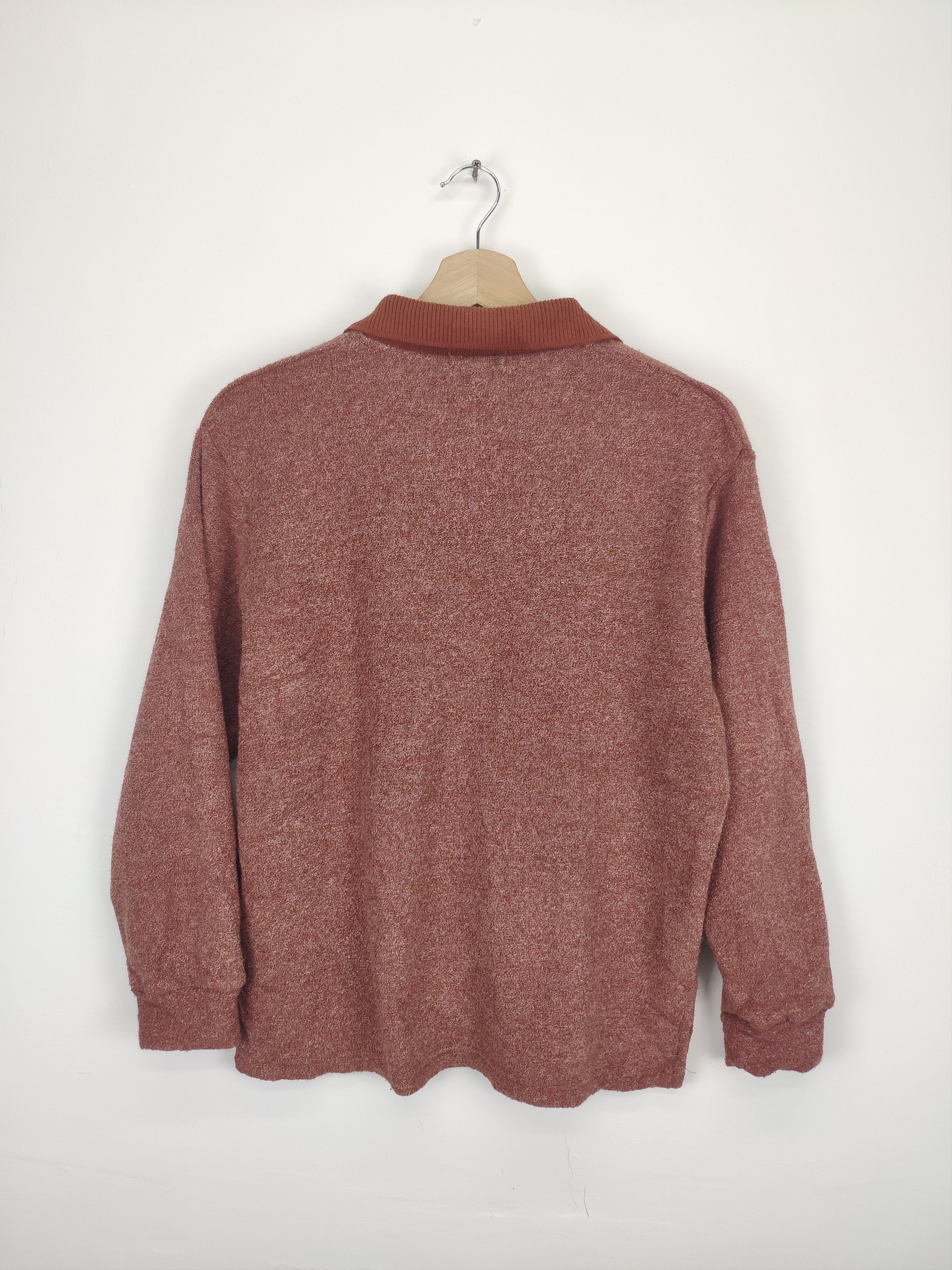 Japanese Brand × Vintage Vintage Knit Polo Shirt Long Sleeve by VENTICELLO Size US M / EU 48-50 / 2 - 11 Thumbnail