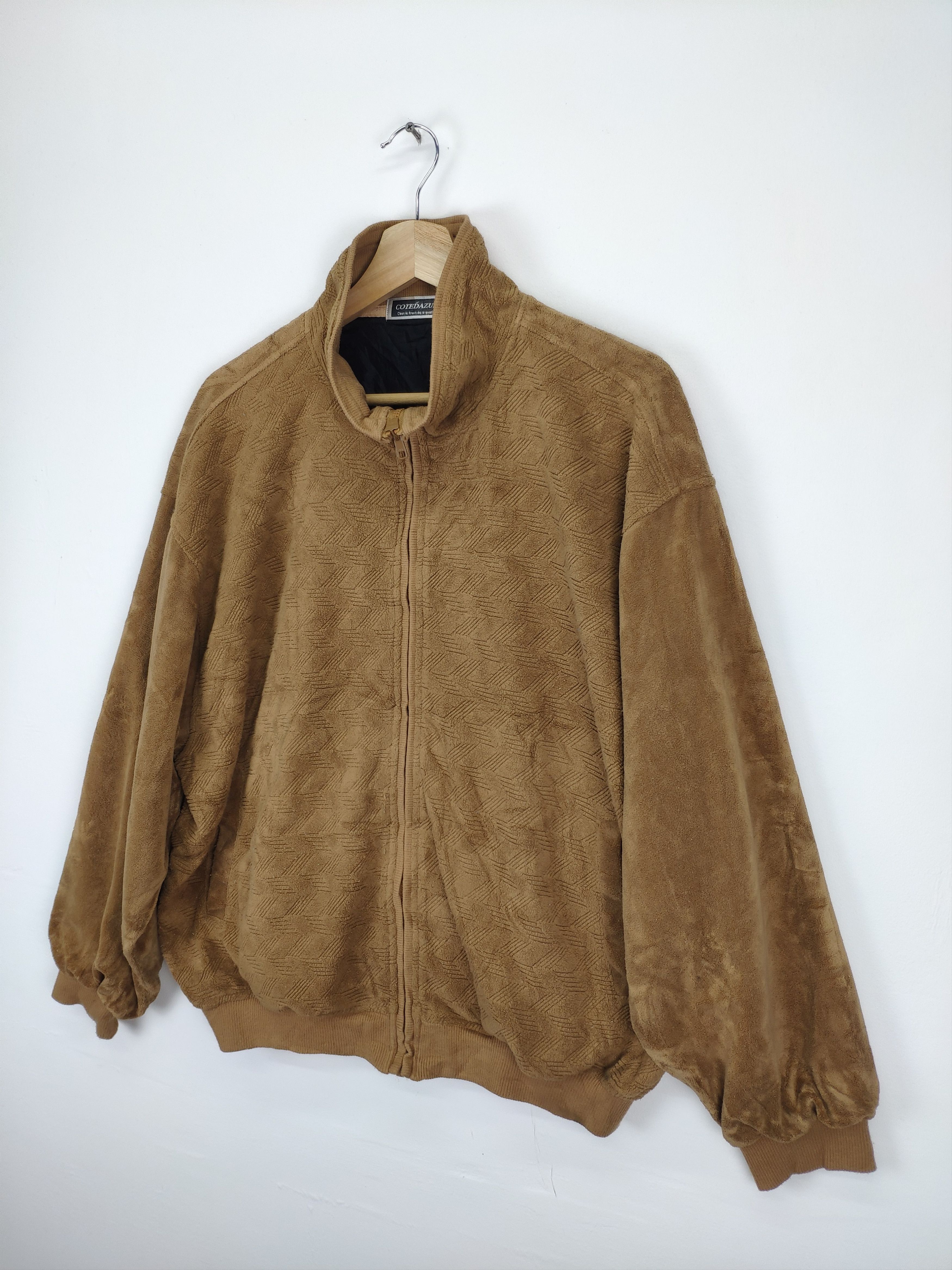 Japanese Brand × Vintage Vintage Velvet Jacket by COTEDAZUR Size US L / EU 52-54 / 3 - 2 Thumbnail