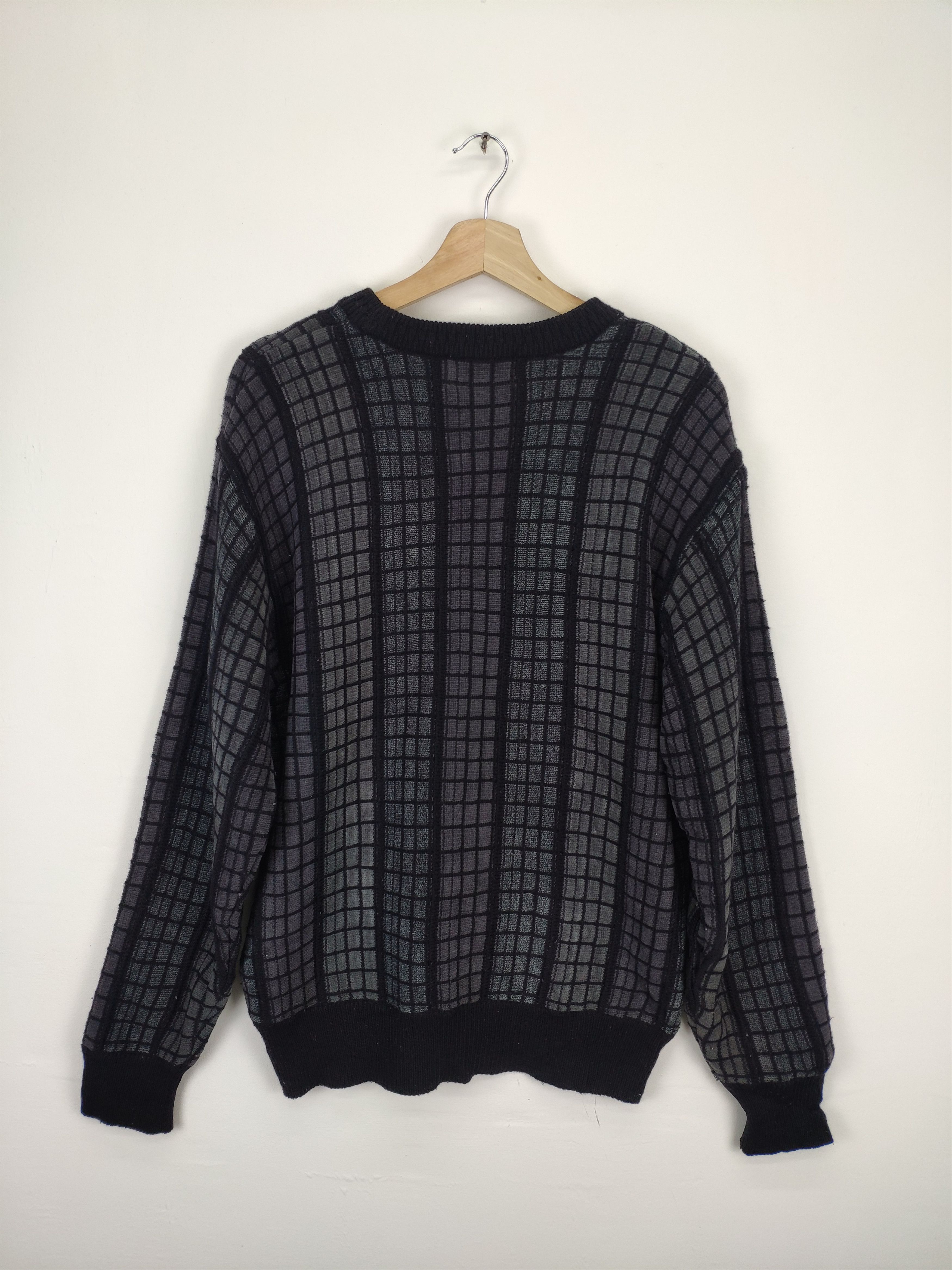 Aran Isles Knitwear × Japanese Brand × Vintage Vintage Wool Knit Sweater Crewneck by RINALD Size US M / EU 48-50 / 2 - 10 Thumbnail