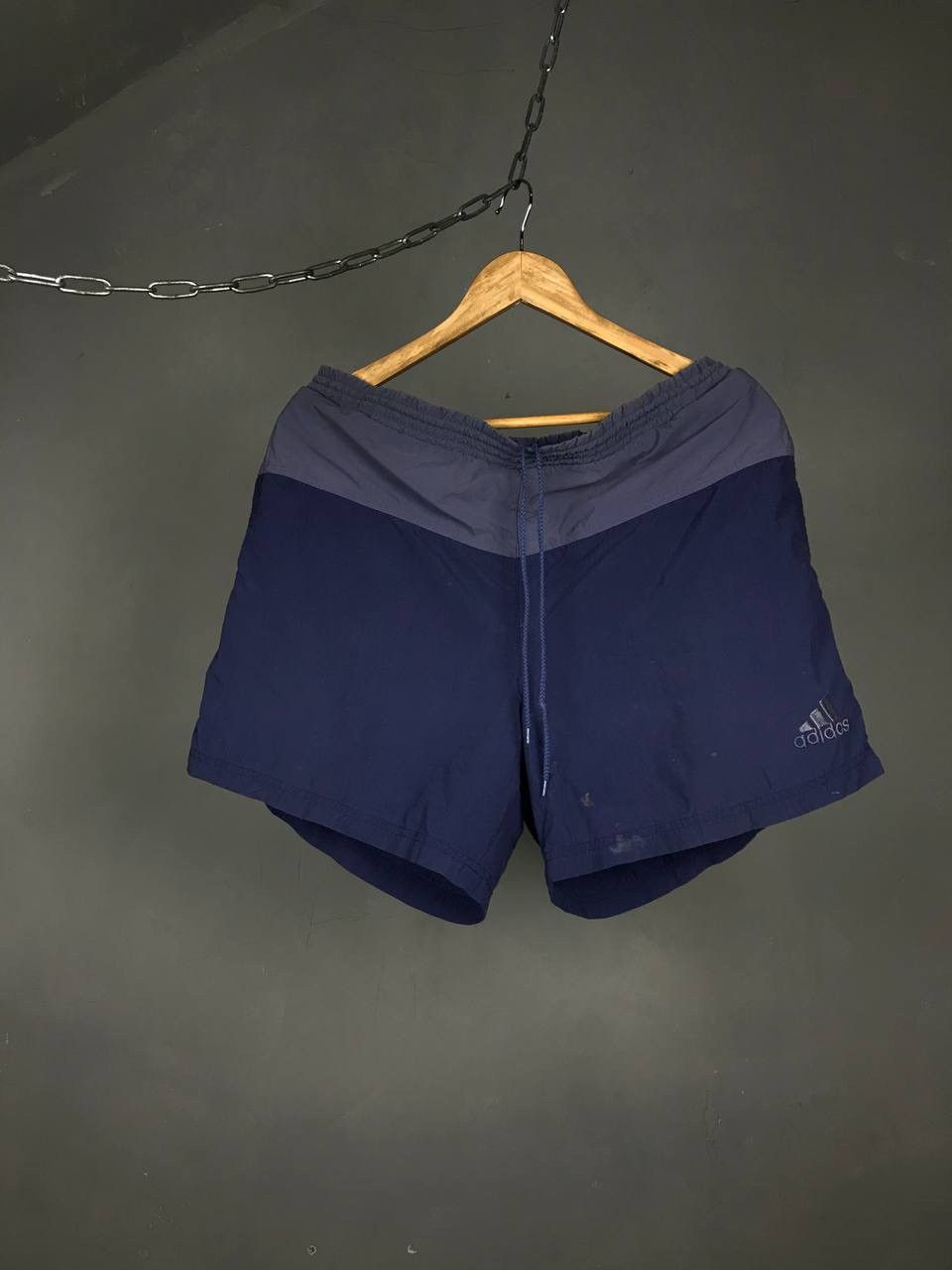 Vintage Adidas vintage streetwear big logo shorts Size US 32 / EU 48 - 2 Thumbnail