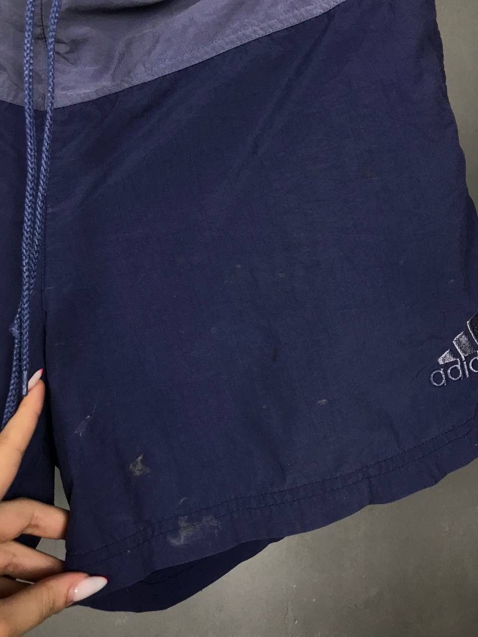 Vintage Adidas vintage streetwear big logo shorts Size US 32 / EU 48 - 6 Thumbnail
