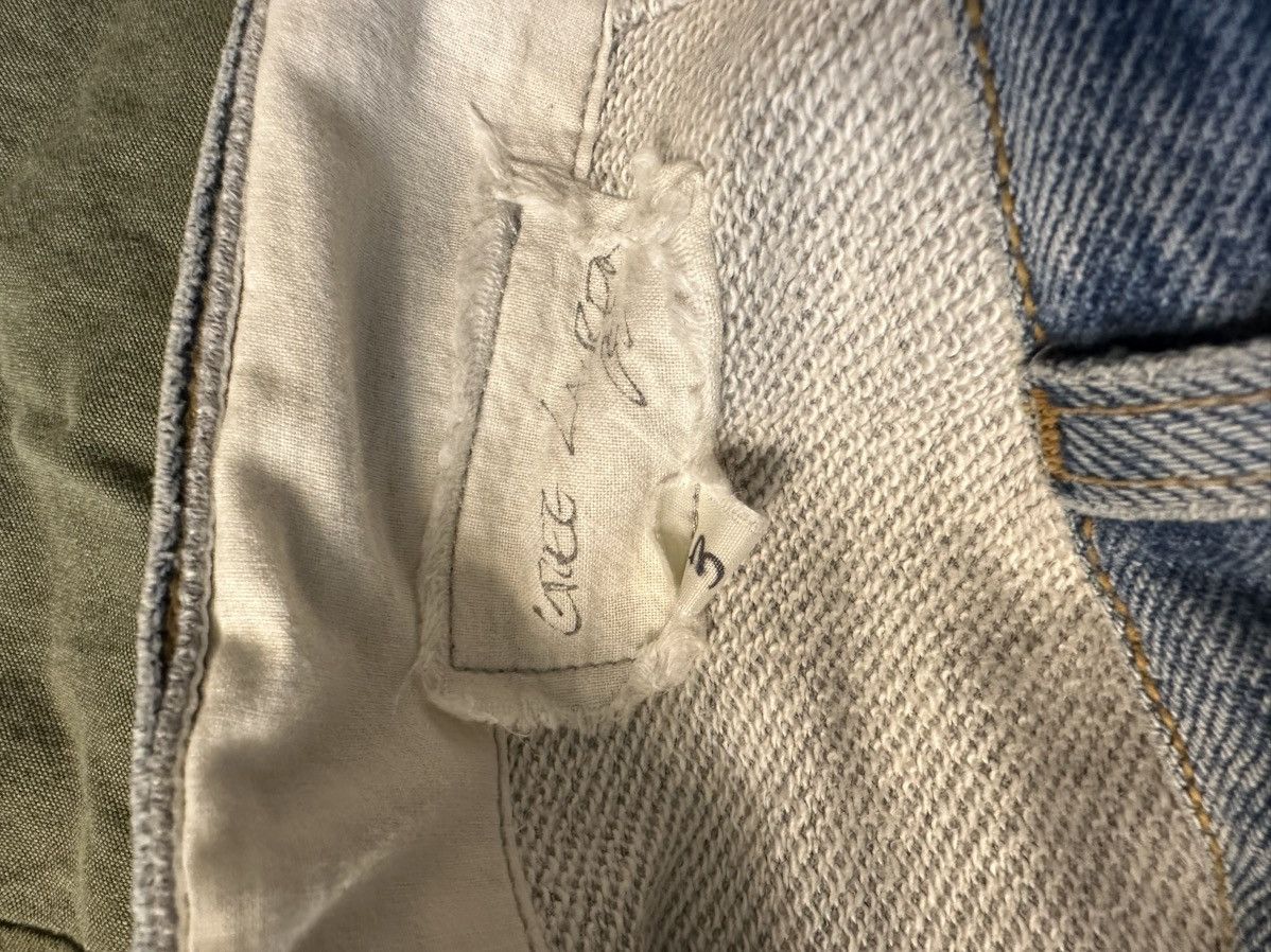 Greg Lauren Levi’s Denim / Fleece Pant Size US 35 - 5 Thumbnail