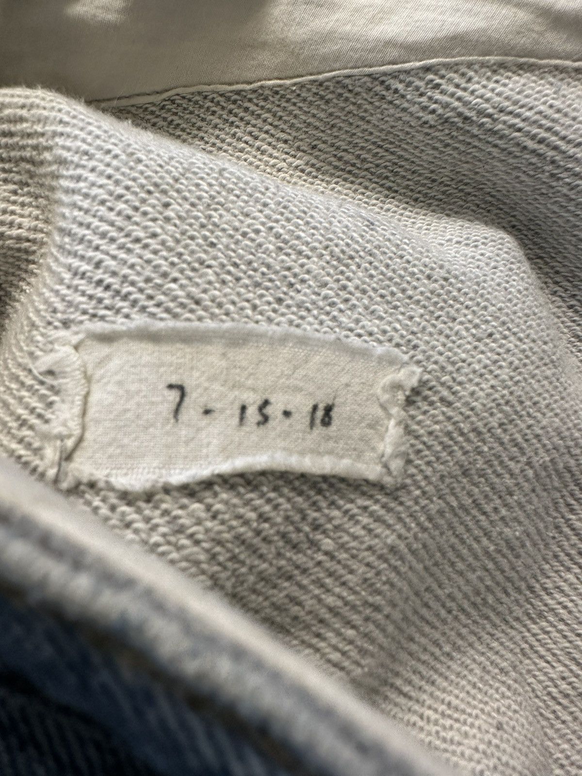 Greg Lauren Levi’s Denim / Fleece Pant Size US 35 - 7 Thumbnail
