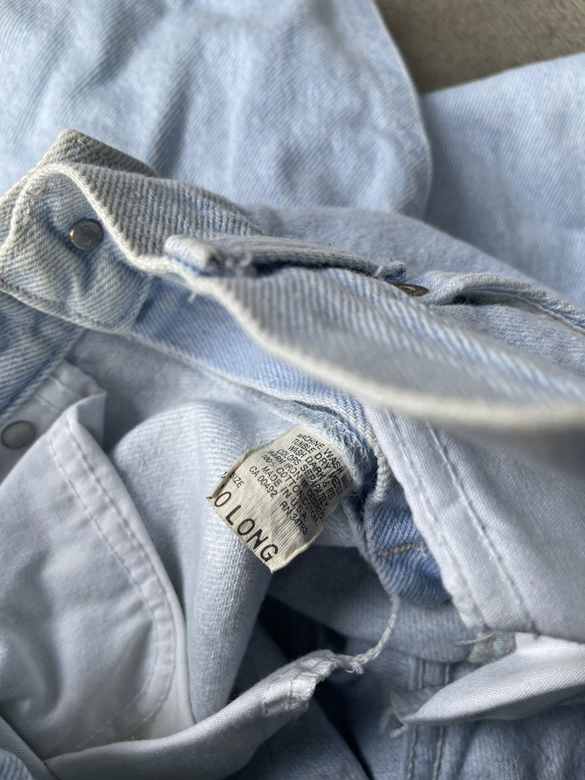 Vintage Vintage Denim Jeans Size 32" / US 10 / IT 46 - 3 Thumbnail