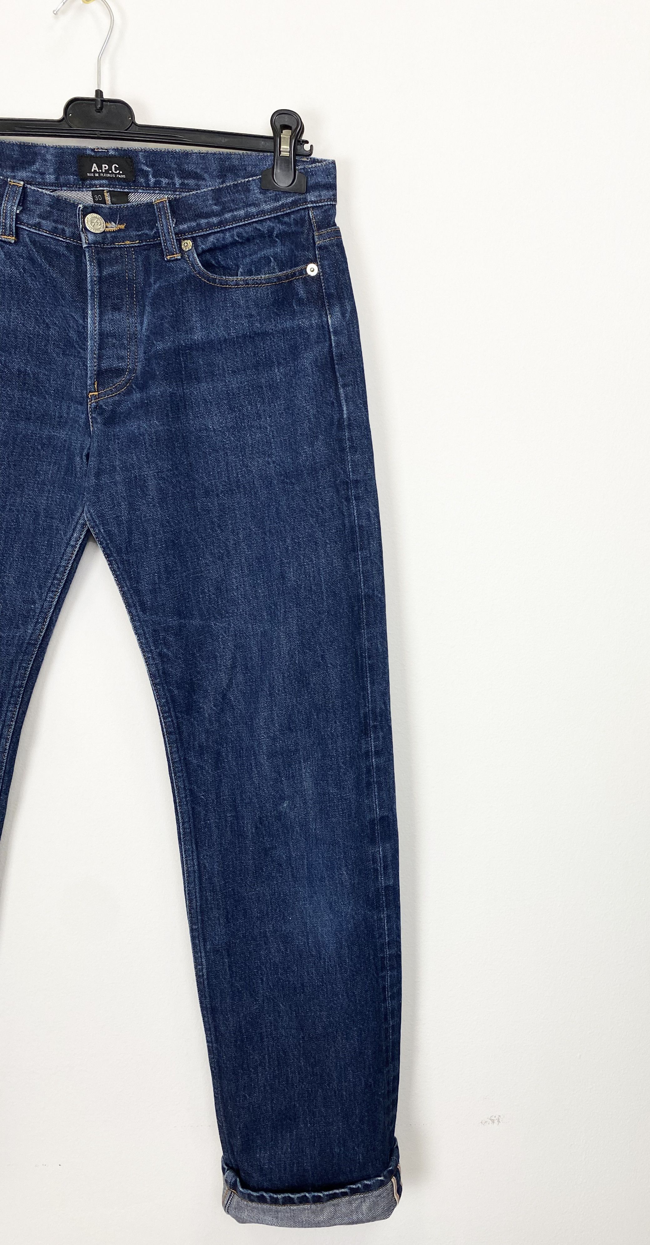 A.P.C. A.P.C. Selvedge Hipster Faded Jeans Size US 30 / EU 46 - 3 Thumbnail