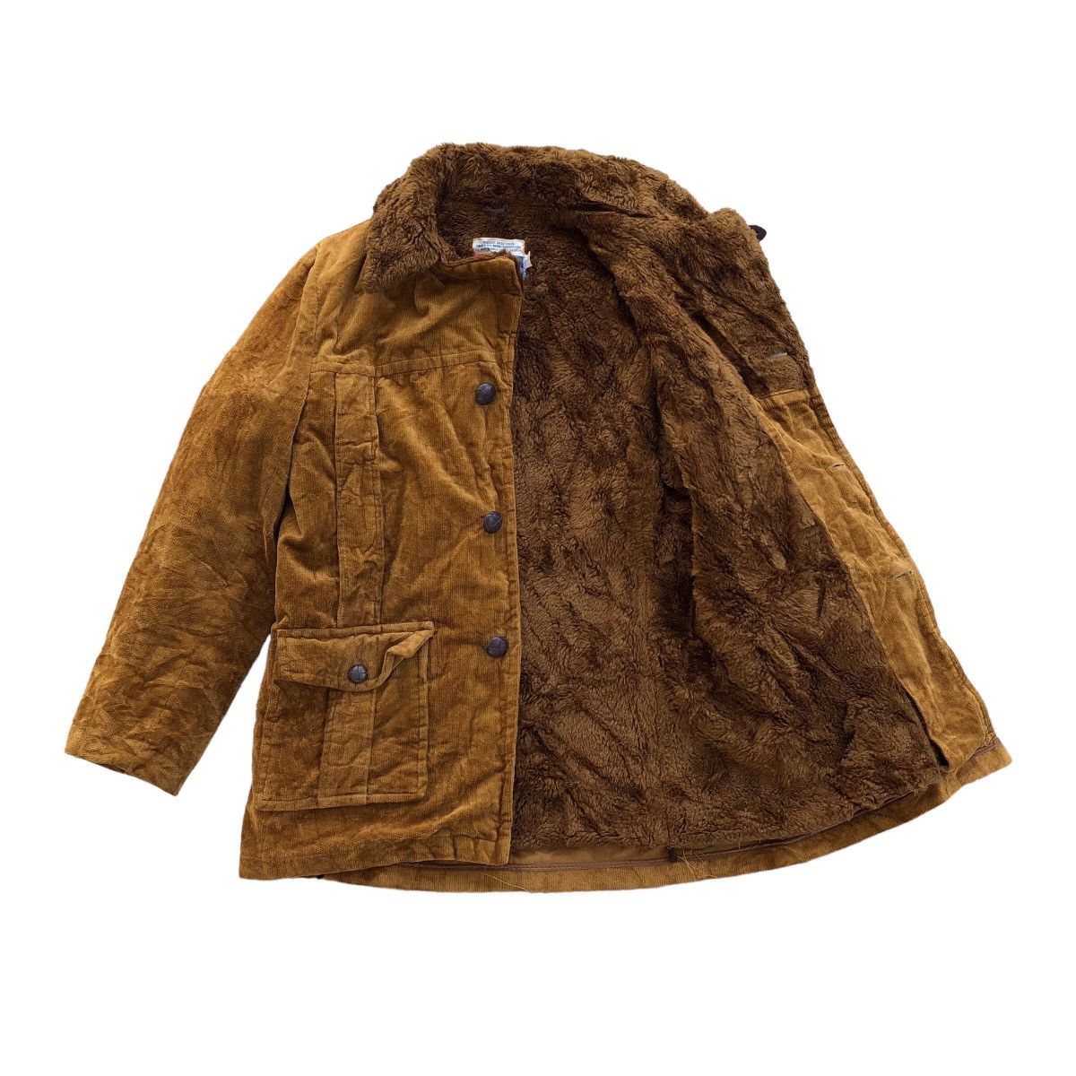 SEARS Corduroy Sherpa Button Jacket