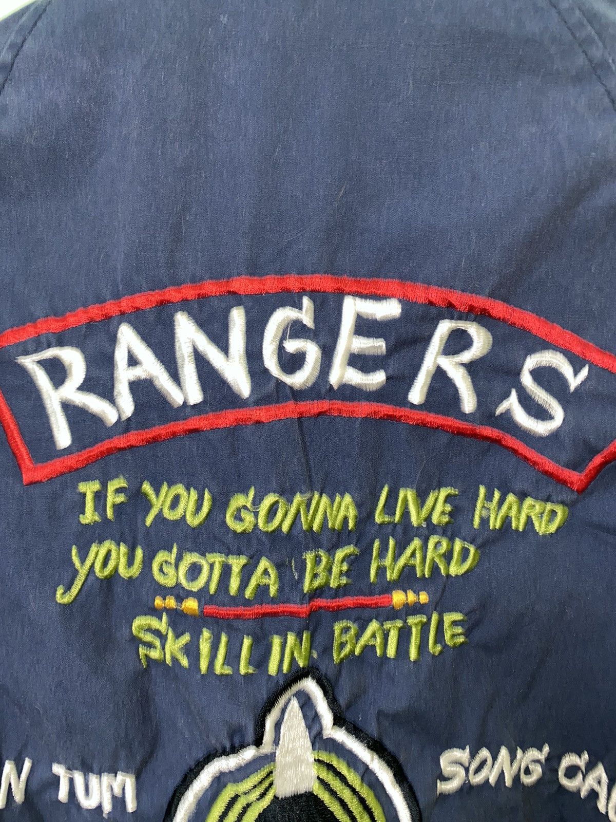Vintage Rare piece! Vintage US Ranger Army Vietnam Souvenir Jacket Size US S / EU 44-46 / 1 - 14 Thumbnail