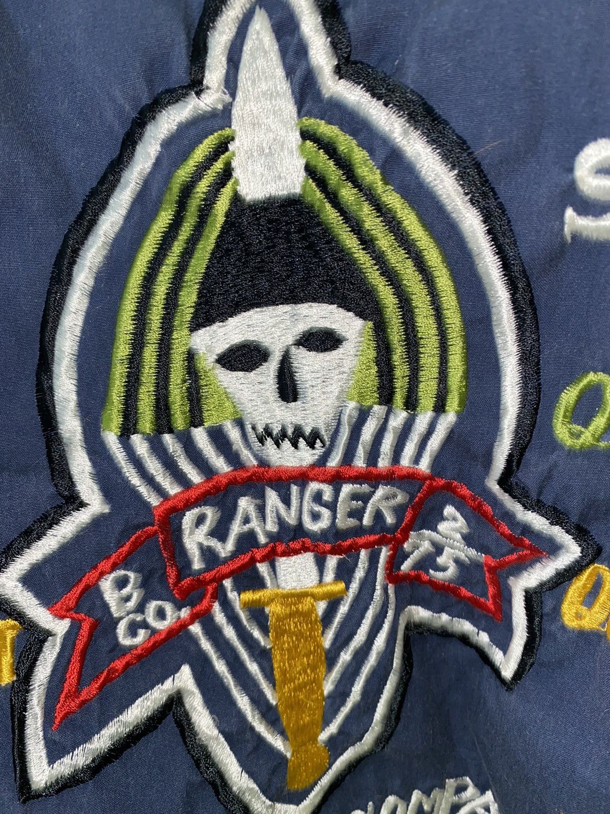 Vintage Rare piece! Vintage US Ranger Army Vietnam Souvenir Jacket Size US S / EU 44-46 / 1 - 21 Thumbnail