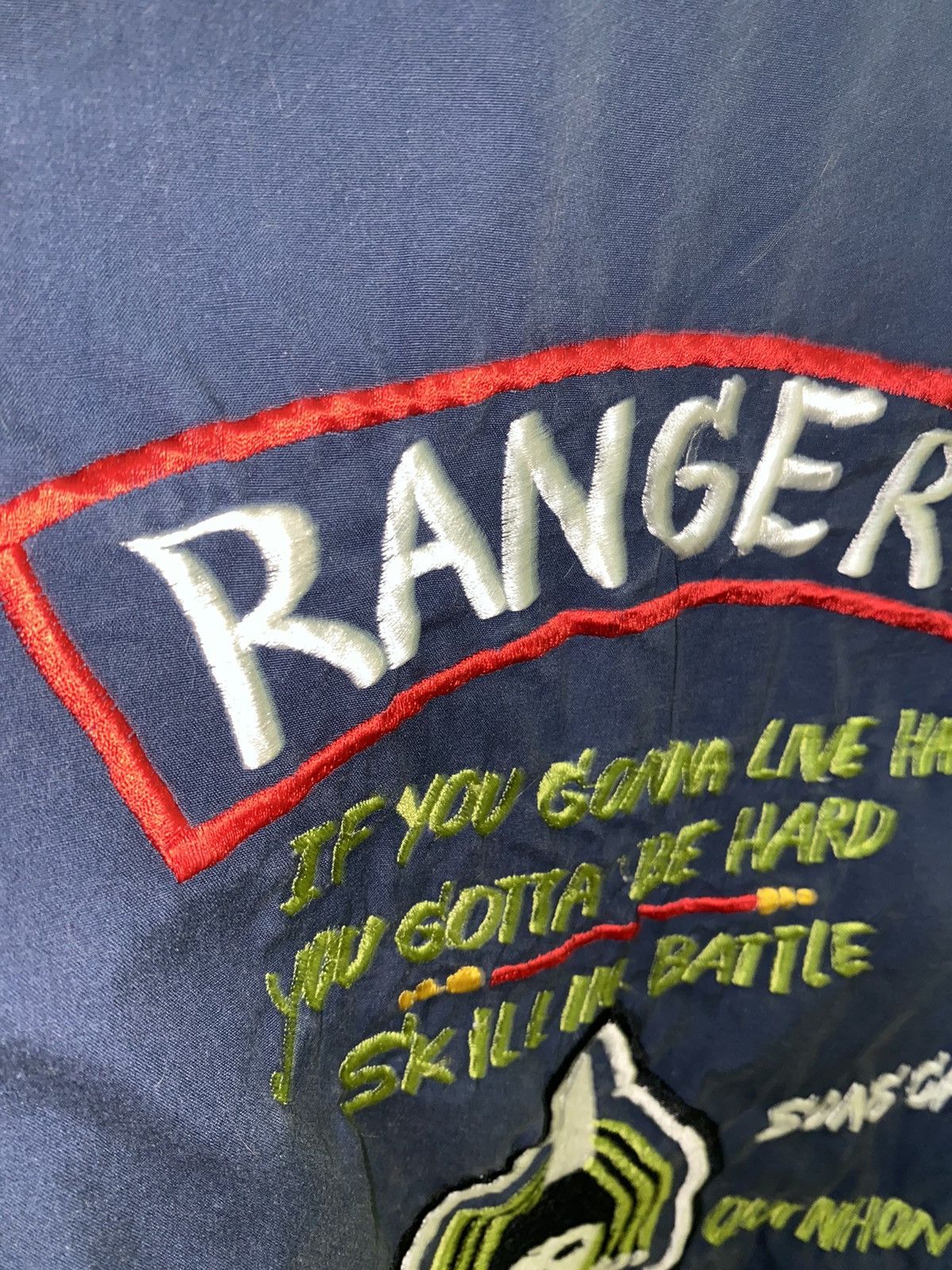 Vintage Rare piece! Vintage US Ranger Army Vietnam Souvenir Jacket Size US S / EU 44-46 / 1 - 19 Thumbnail
