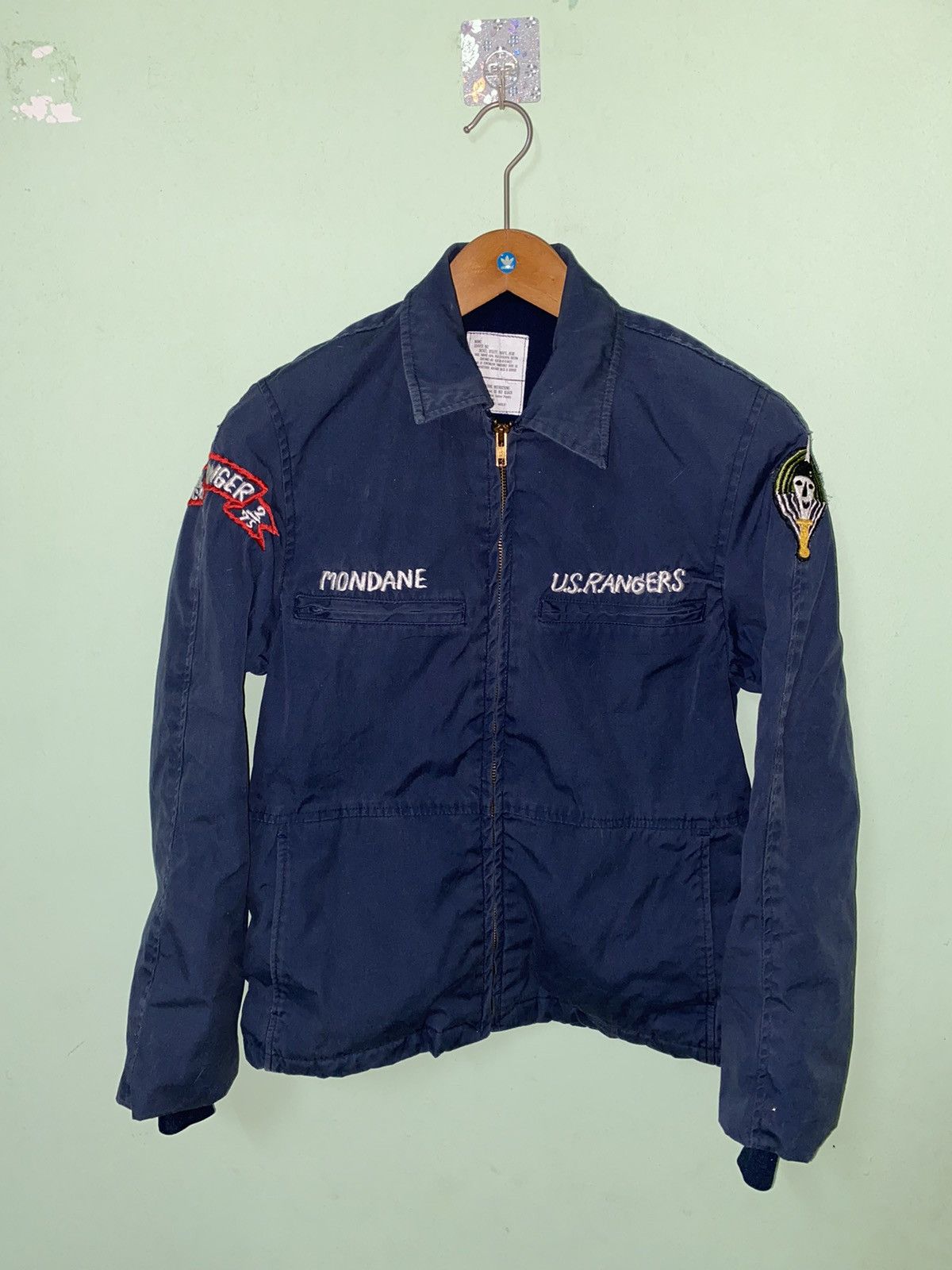 Vintage Rare piece! Vintage US Ranger Army Vietnam Souvenir Jacket Size US S / EU 44-46 / 1 - 2 Thumbnail