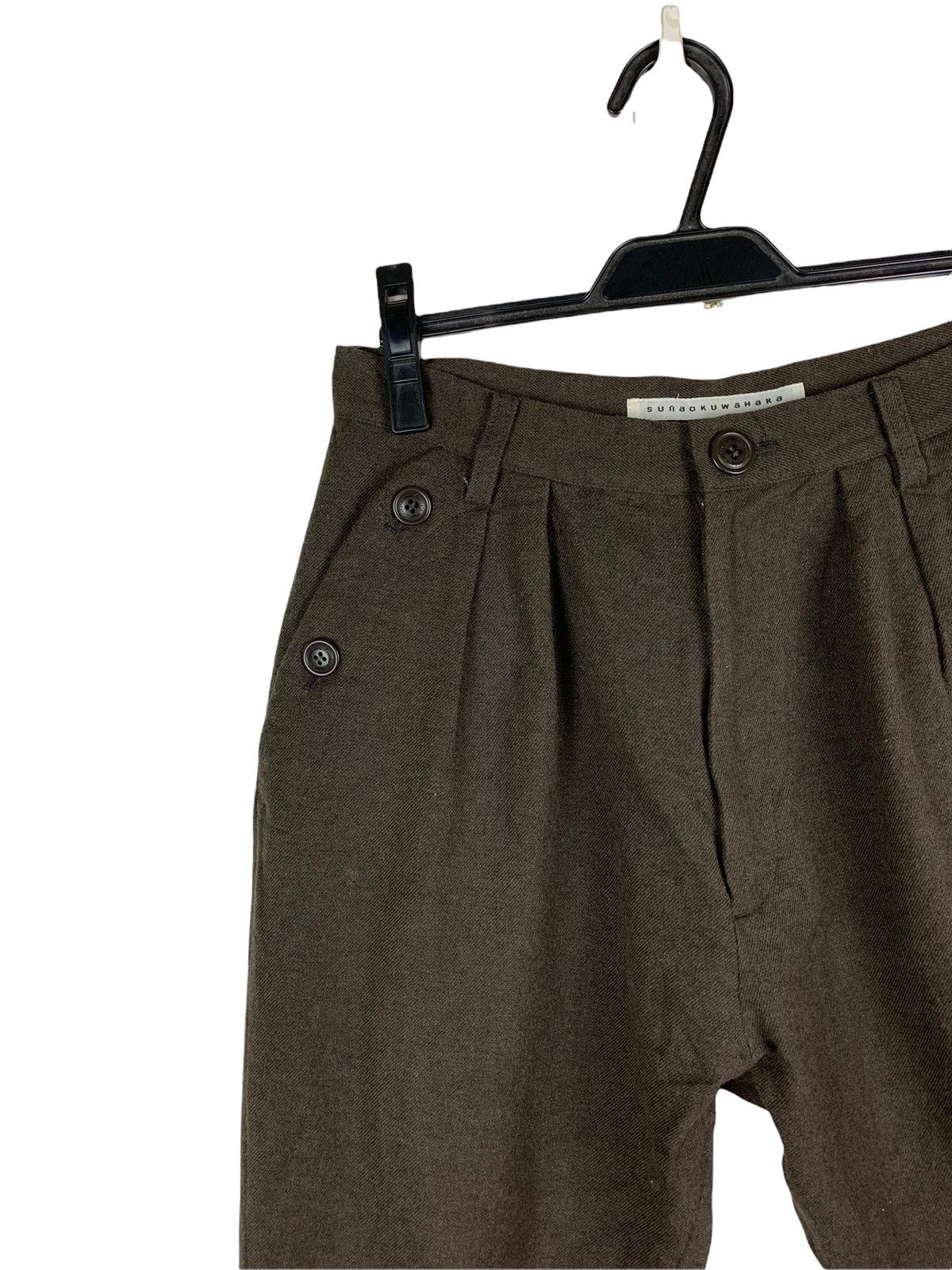 Issey Miyake Japanese Brand Sunao Kuwahara by Issey Miyake Wool Pants Size US 29 - 4 Thumbnail