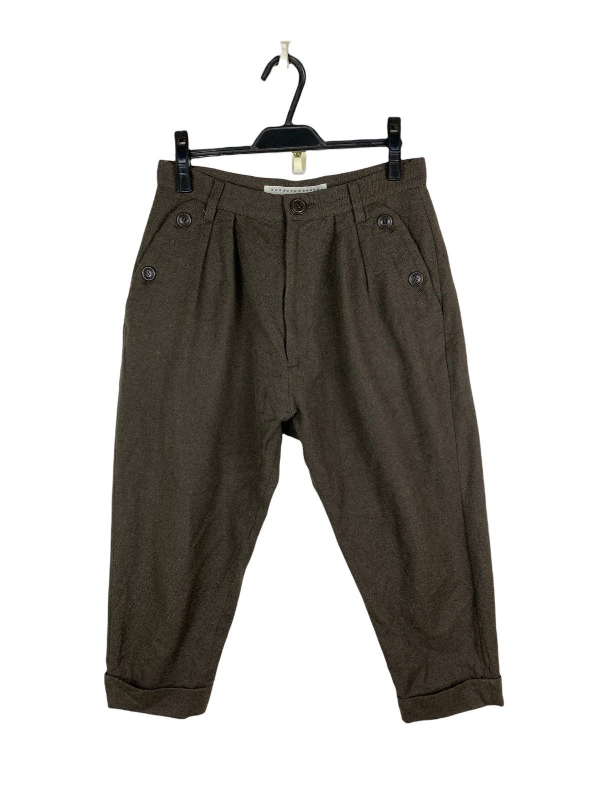 Japanese Brand Sunao Kuwahara by Issey Miyake Wool Pants