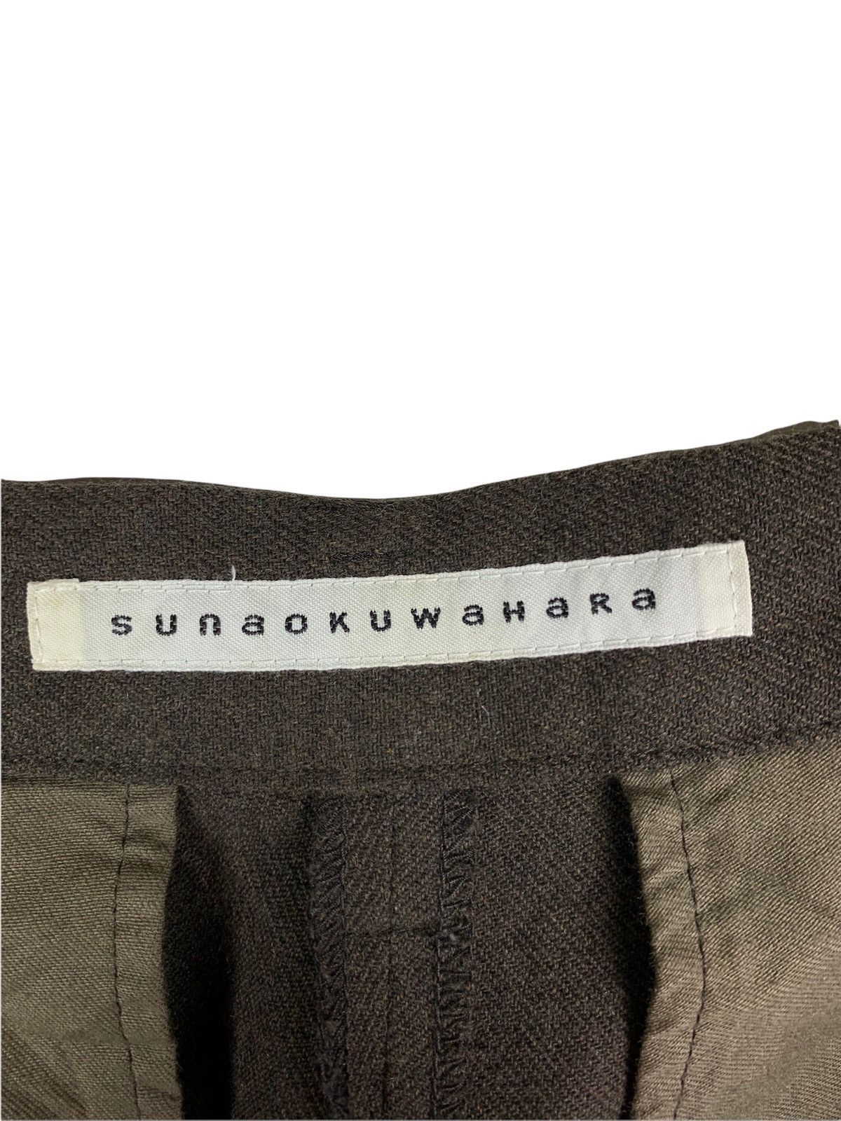Issey Miyake Japanese Brand Sunao Kuwahara by Issey Miyake Wool Pants Size US 29 - 13 Thumbnail