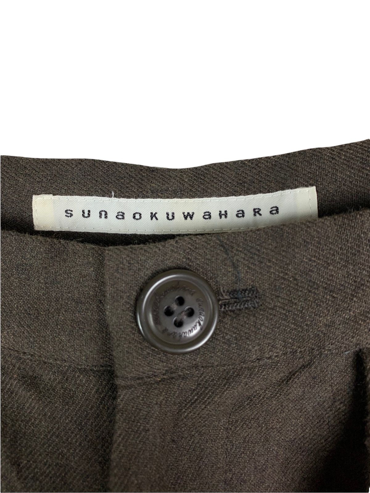 Issey Miyake Japanese Brand Sunao Kuwahara by Issey Miyake Wool Pants Size US 29 - 11 Thumbnail