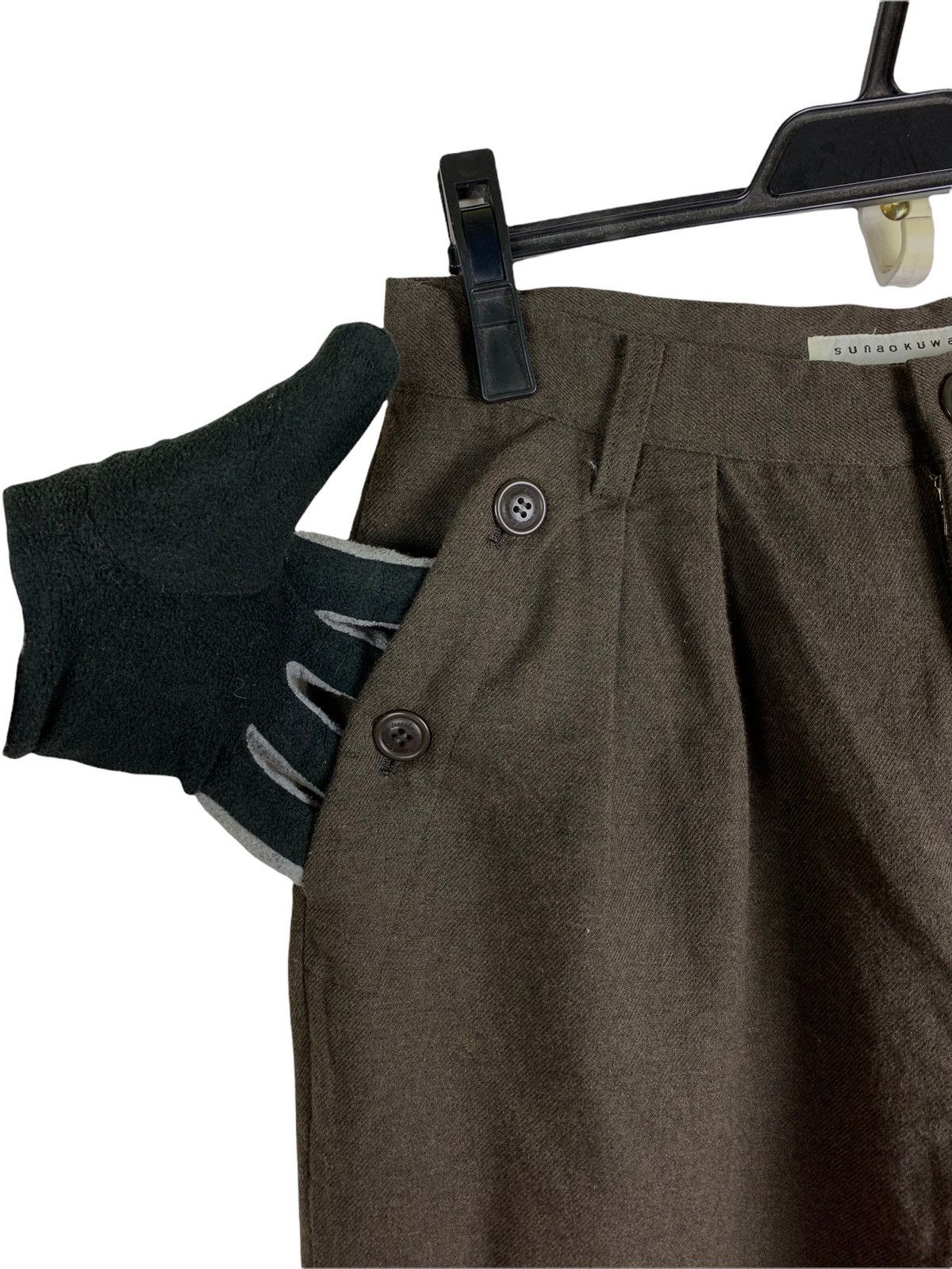 Issey Miyake Japanese Brand Sunao Kuwahara by Issey Miyake Wool Pants Size US 29 - 6 Thumbnail
