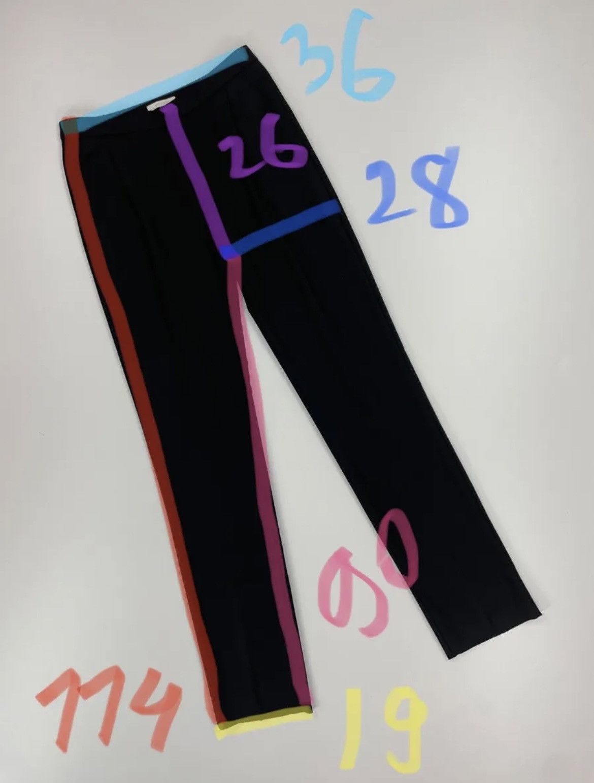 Other COMMUUN Wool Trousers Straight fit size 36 Size 25" / US 0 / IT 36 - 15 Thumbnail