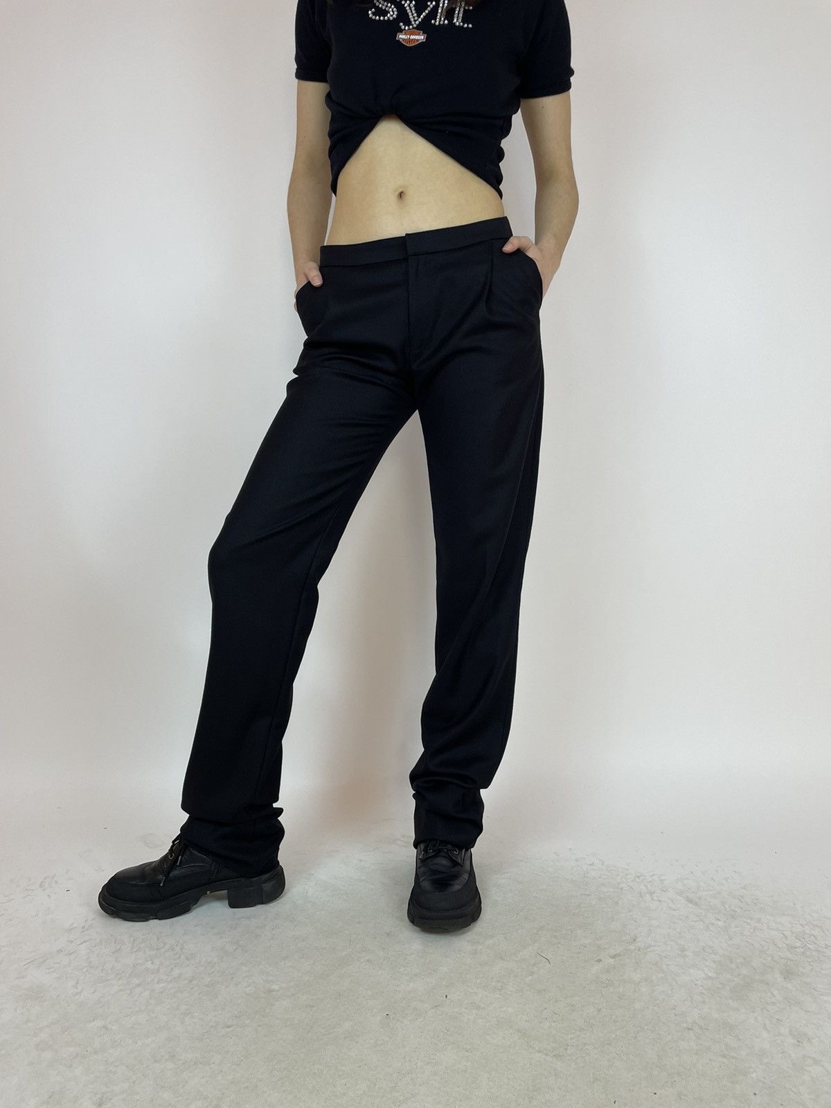 Other COMMUUN Wool Trousers Straight fit size 36 Size 25" / US 0 / IT 36 - 2 Thumbnail