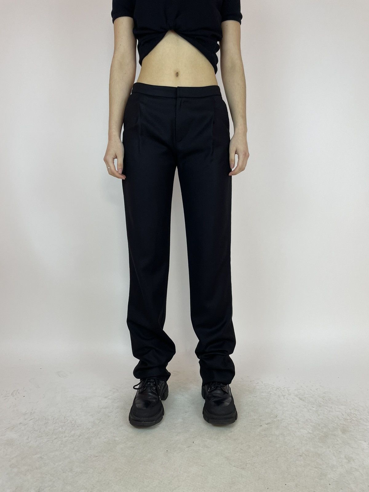 Other COMMUUN Wool Trousers Straight fit size 36 Size 25" / US 0 / IT 36 - 1 Thumbnail