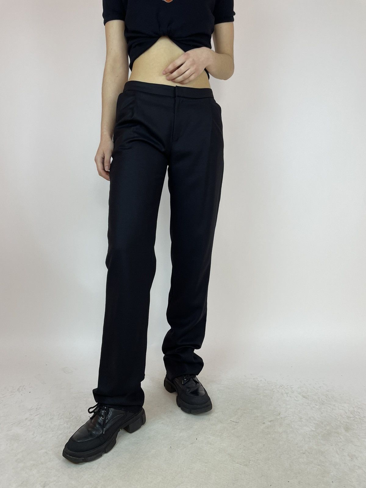 Other COMMUUN Wool Trousers Straight fit size 36 Size 25" / US 0 / IT 36 - 3 Thumbnail