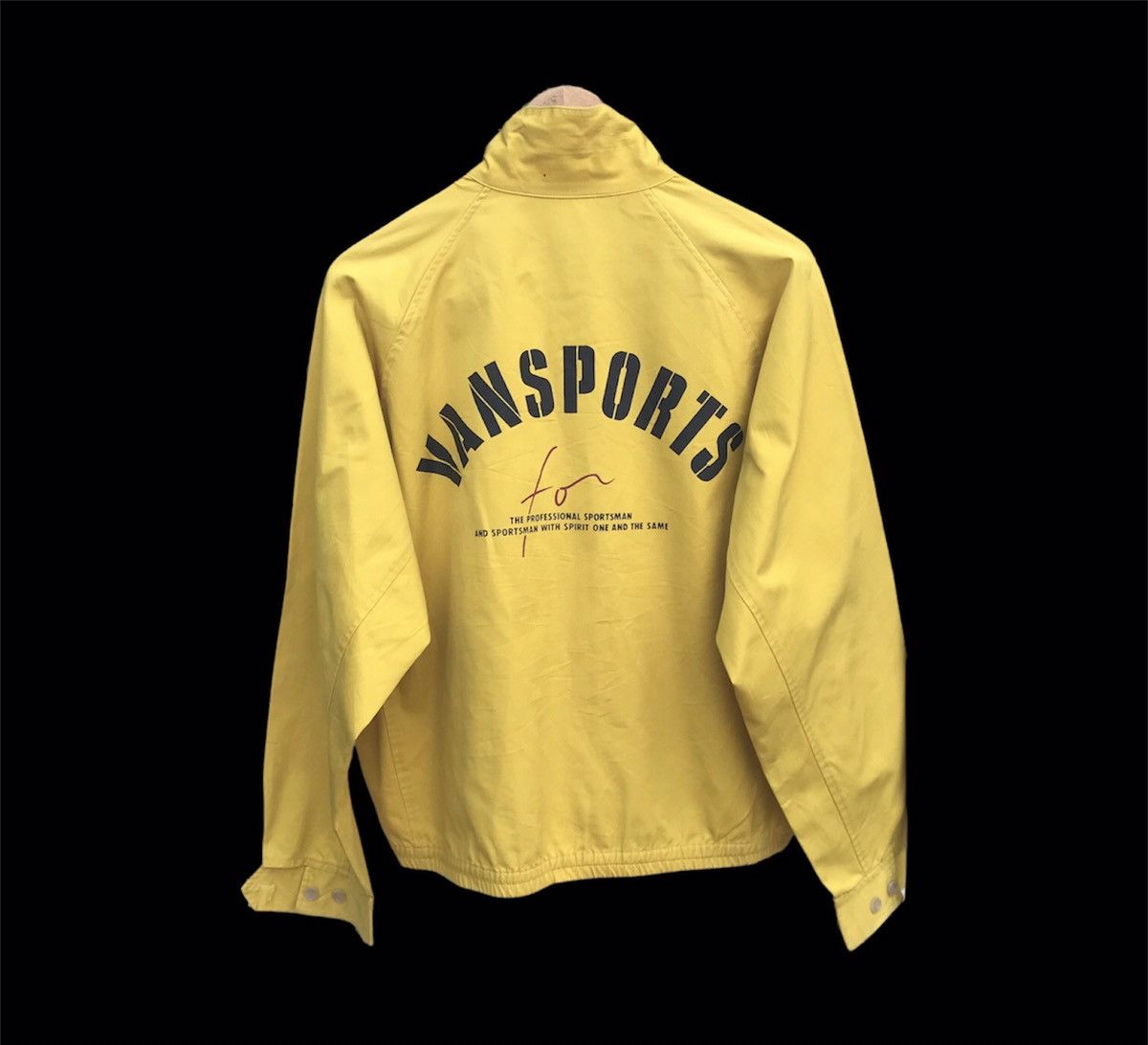 Japanese Brand Vintage Vans Sport canvas workwear jacket Size US L / EU 52-54 / 3 - 1 Thumbnail
