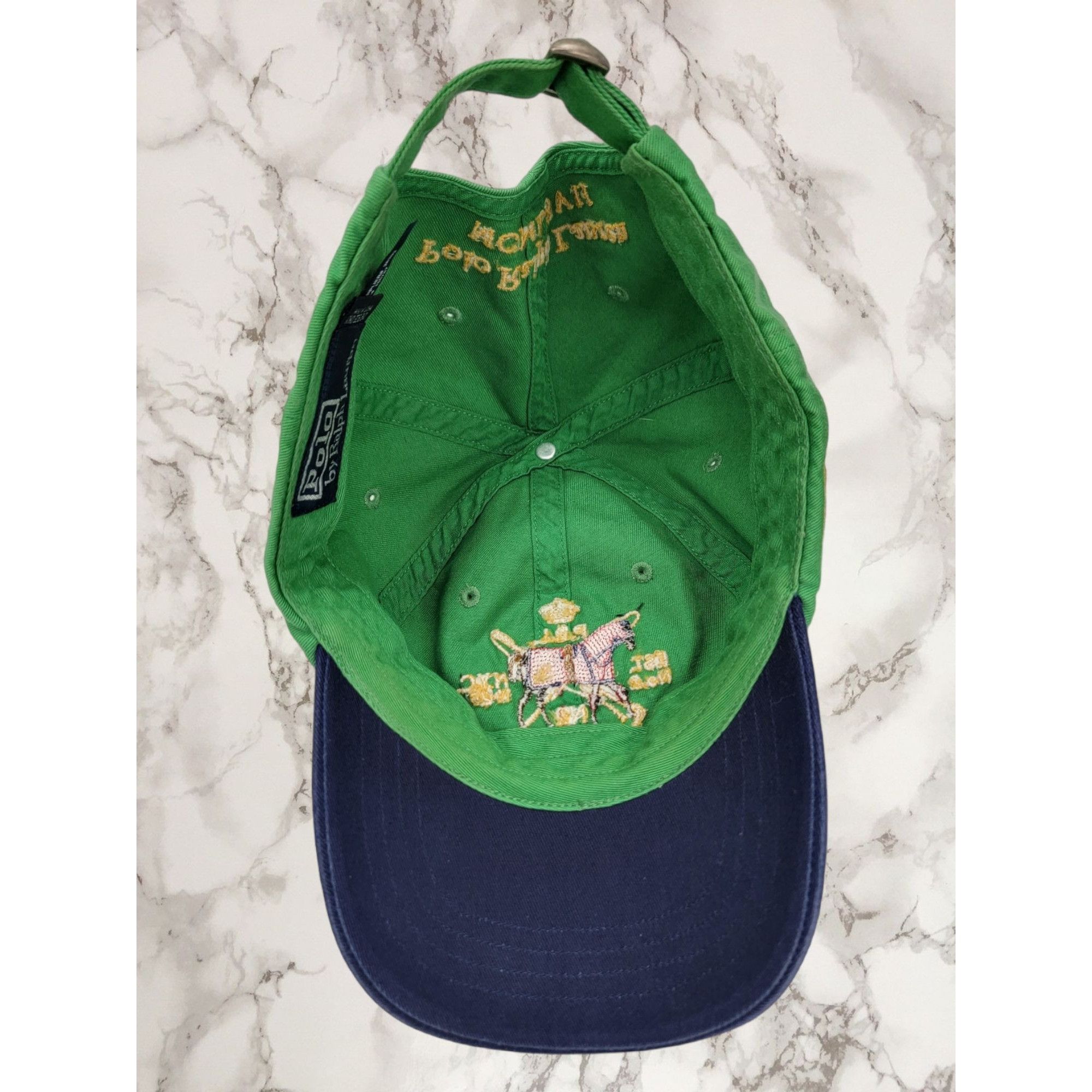 Polo Ralph Lauren × Vintage RARE x Polo Ralph Lauren Vintage N.Y.C. Equestrian Crown Hat Size ONE SIZE - 8 Thumbnail