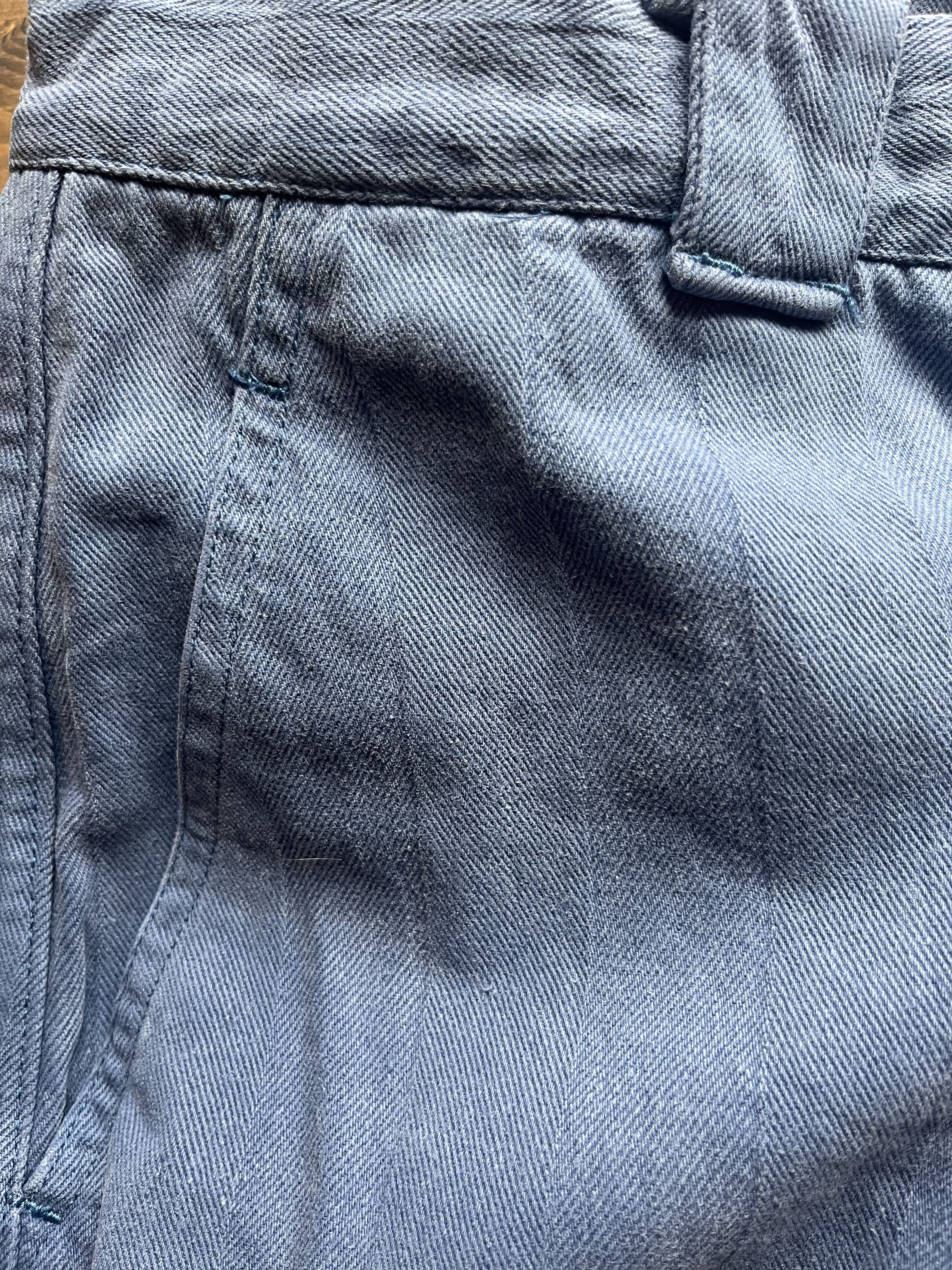 Comme des Garcons Homme Plus Vintage Cotton Herringbone Twill Trousers / Pants Size US 28 / EU 44 - 4 Thumbnail