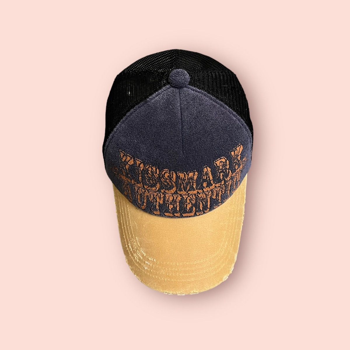 Japanese Brand × Vintage VINTAGE KISSMARK AUTHENTIC DISTRESSED TRUCKER SNAPBACK Size ONE SIZE - 3 Thumbnail