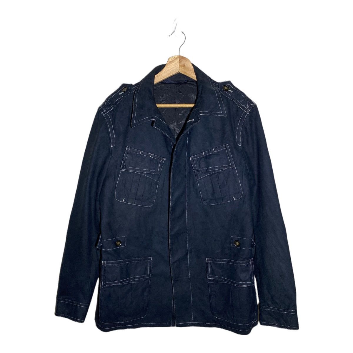 If Six Was Nine 🔥ALEXANDER JULIAN MULTI POCKET COATED JACKET Size US L / EU 52-54 / 3 - 10 Thumbnail