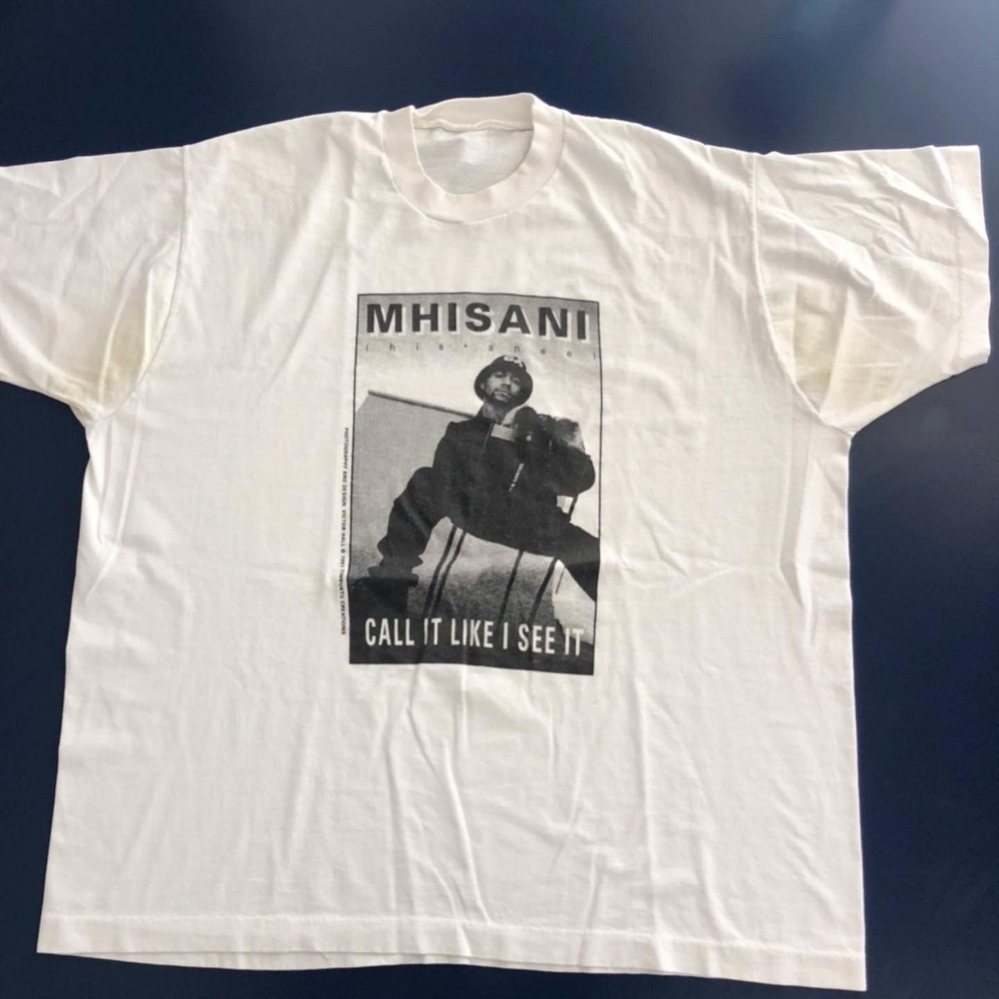 Mhisani Call it Like I See it Vintage T Shirt, Size Large
