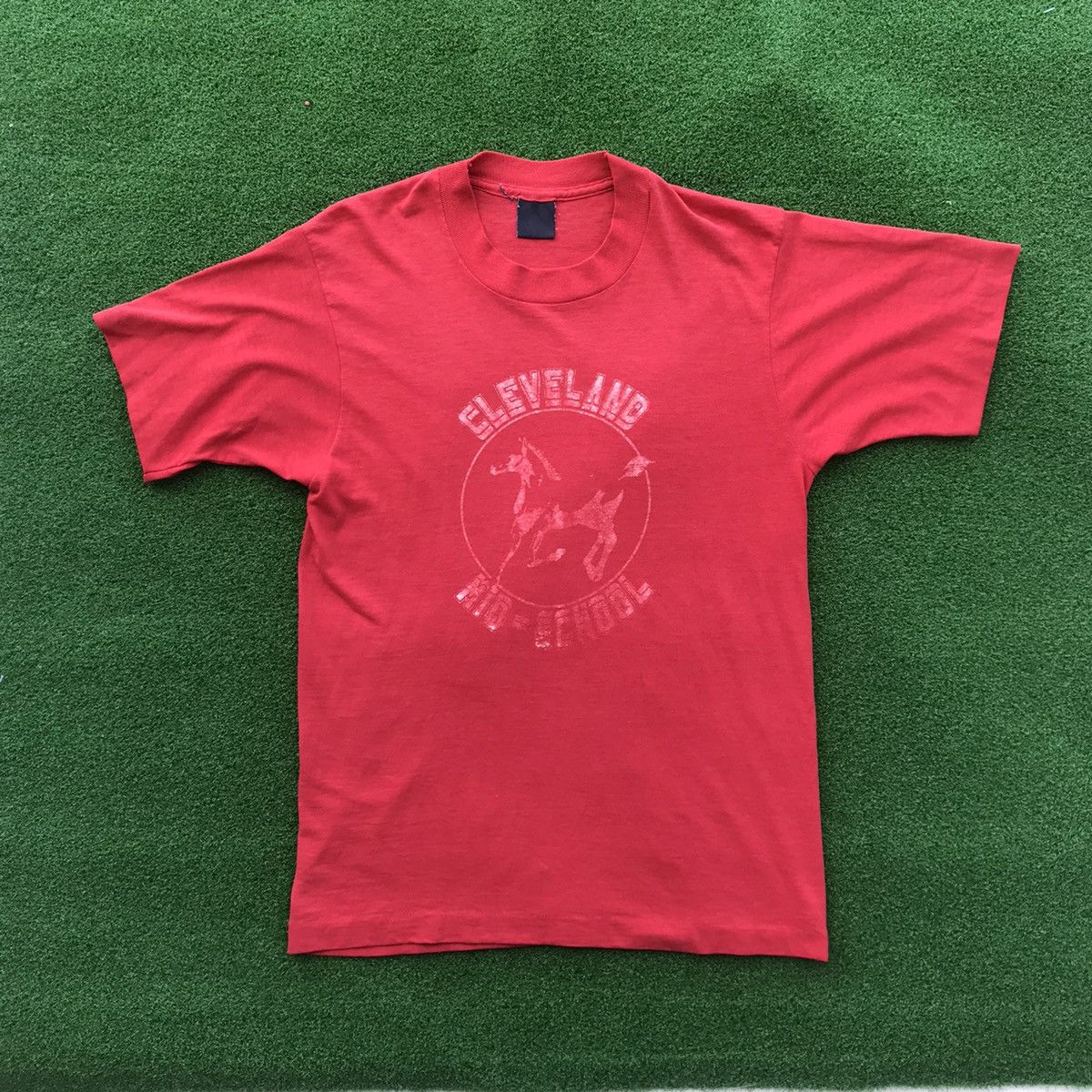 Vintage Vintage 70s Cleveland single stitch paperthin Size US M / EU 48-50 / 2 - 1 Thumbnail