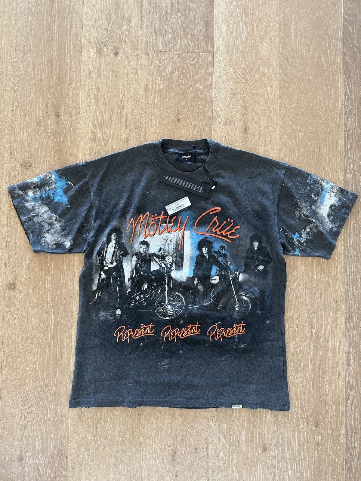 Represent Clo. Represent x Motley Crue T-Shirt | Grailed