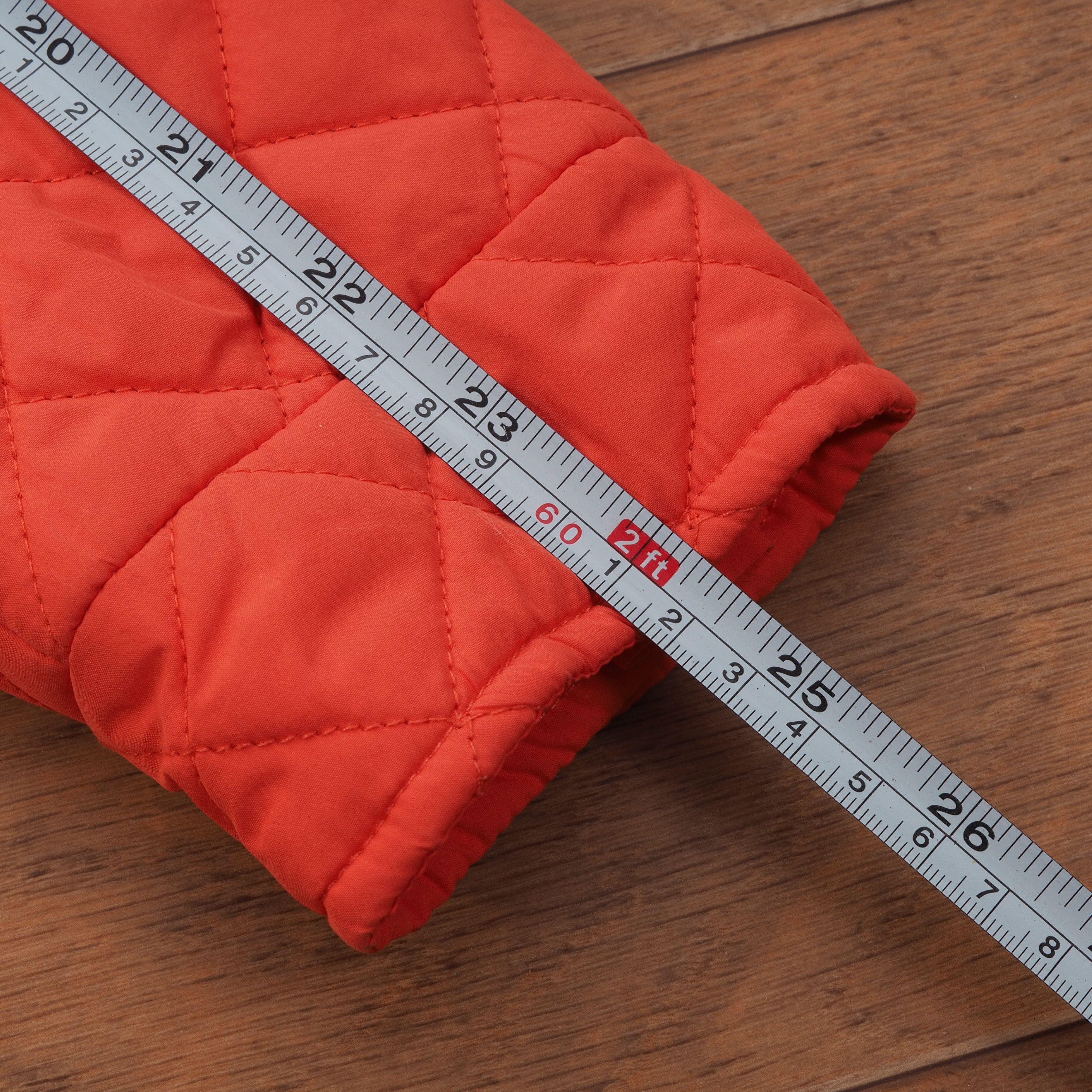 Lauren Ralph Lauren × Ralph Lauren Ralph Lauren Vintage Women's Coral Red Quilted Jacket Coat Size S / US 4 / IT 40 - 10 Thumbnail