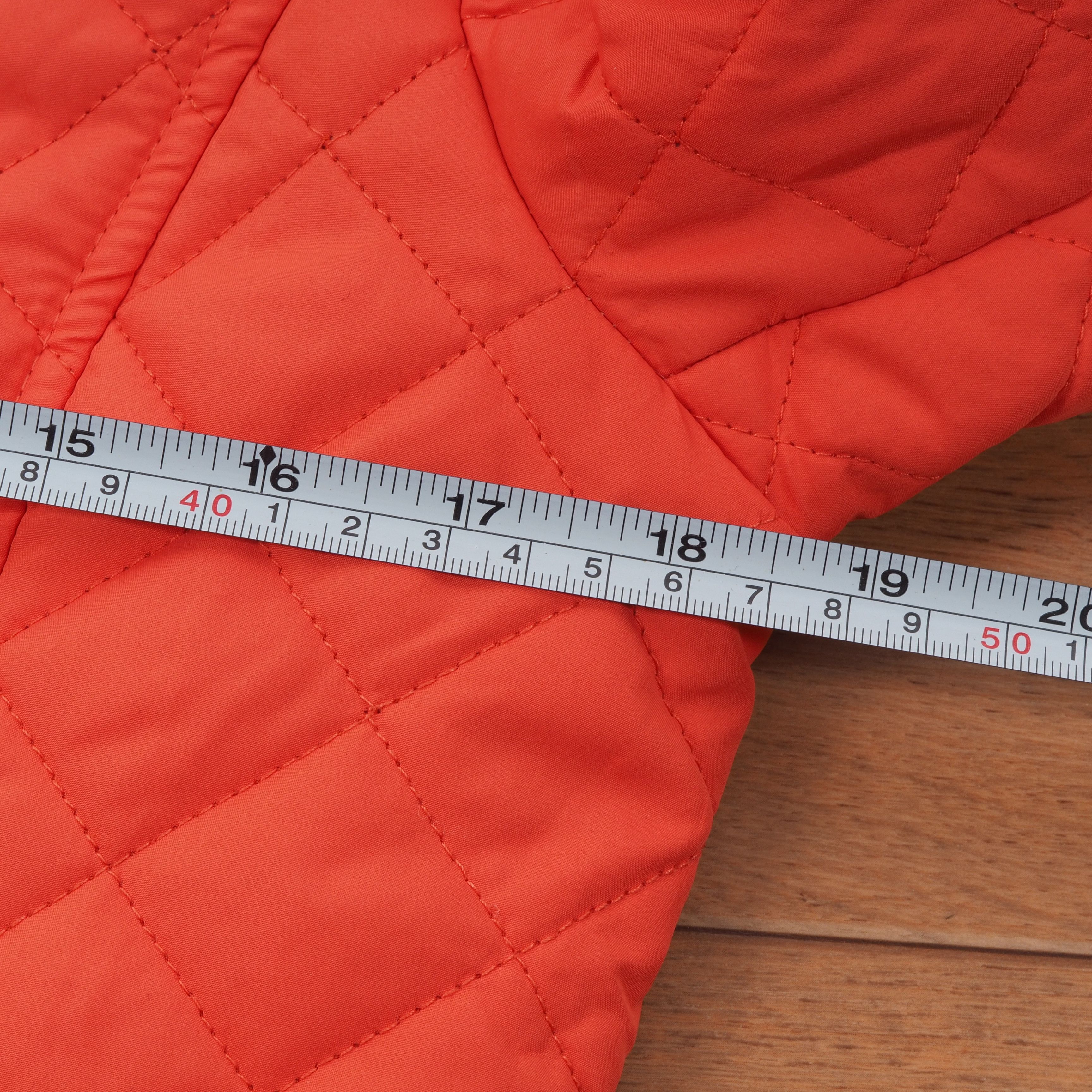 Lauren Ralph Lauren × Ralph Lauren Ralph Lauren Vintage Women's Coral Red Quilted Jacket Coat Size S / US 4 / IT 40 - 7 Thumbnail
