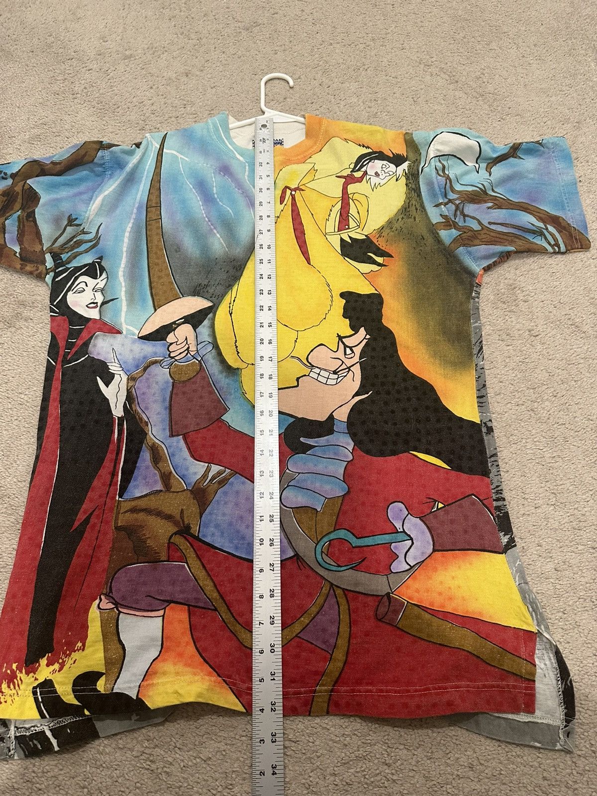 Disney Vintage Disney Villains AOP T Shirt Large 90s Joujou Size US L / EU 52-54 / 3 - 5 Thumbnail
