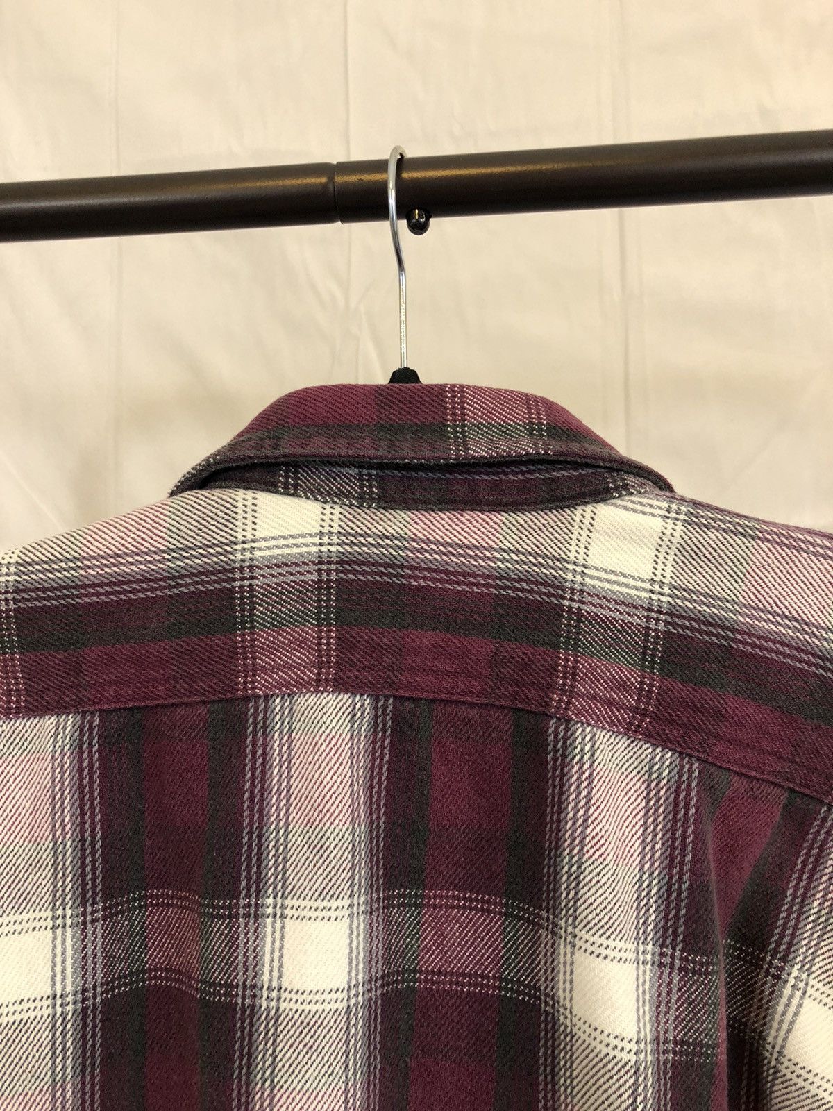 Vintage Thrashed Distressed Plaid Flannel Button Shirt Size US XL / EU 56 / 4 - 12 Thumbnail