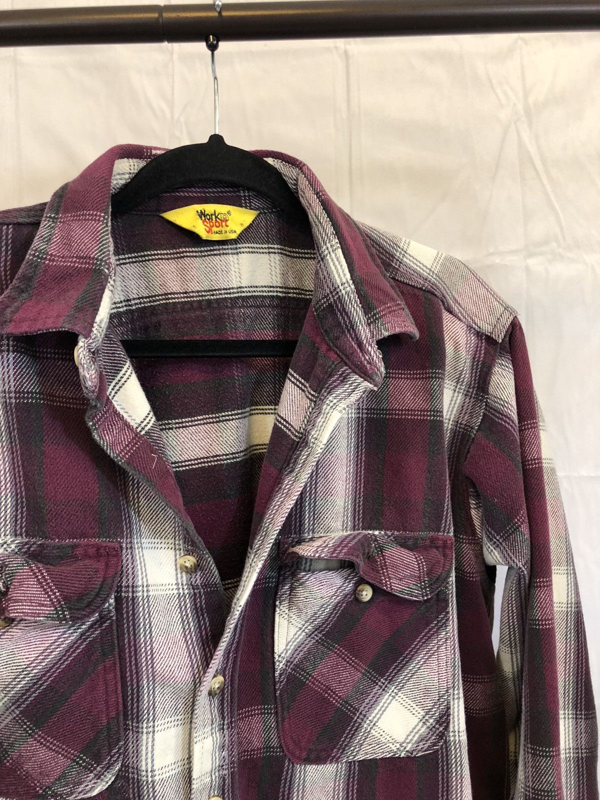Vintage Thrashed Distressed Plaid Flannel Button Shirt Size US XL / EU 56 / 4 - 2 Thumbnail