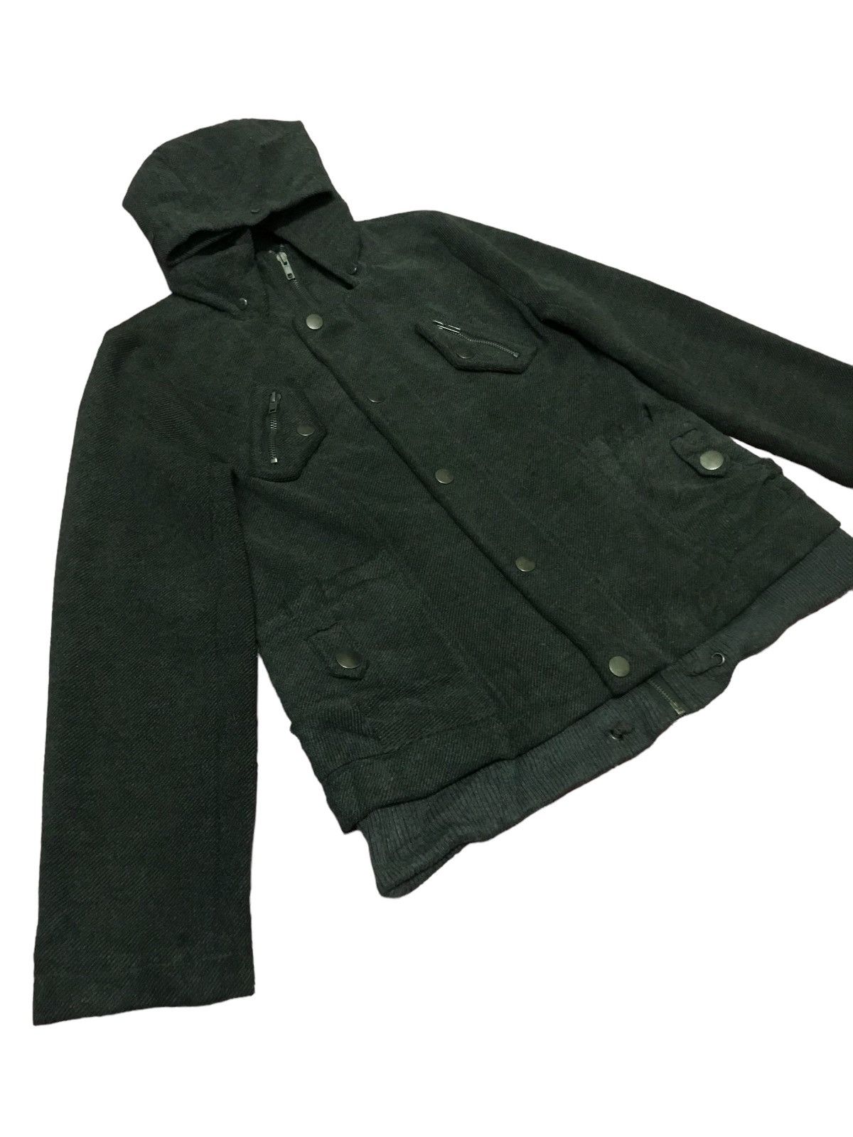 If Six Was Nine Quotre Vinght Casual Hooded Jacket Snap Button Zipper Pocket Size US M / EU 48-50 / 2 - 4 Thumbnail