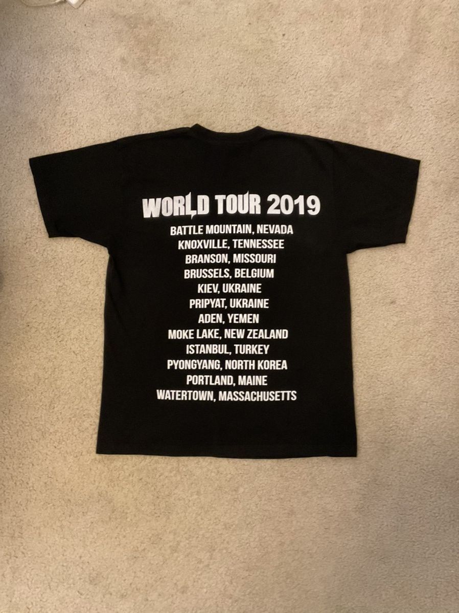 Warren Lotas Warren Lotas World Tour T-Shirt Size US L / EU 52-54 / 3 - 2 Thumbnail